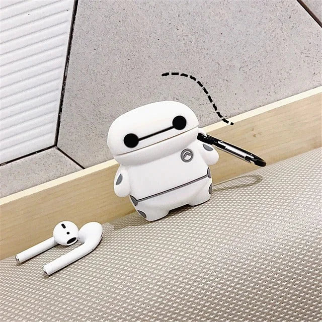 Thick Soft Silicone Baymax Case Apple Airpods 1 2 LUNESCAPE