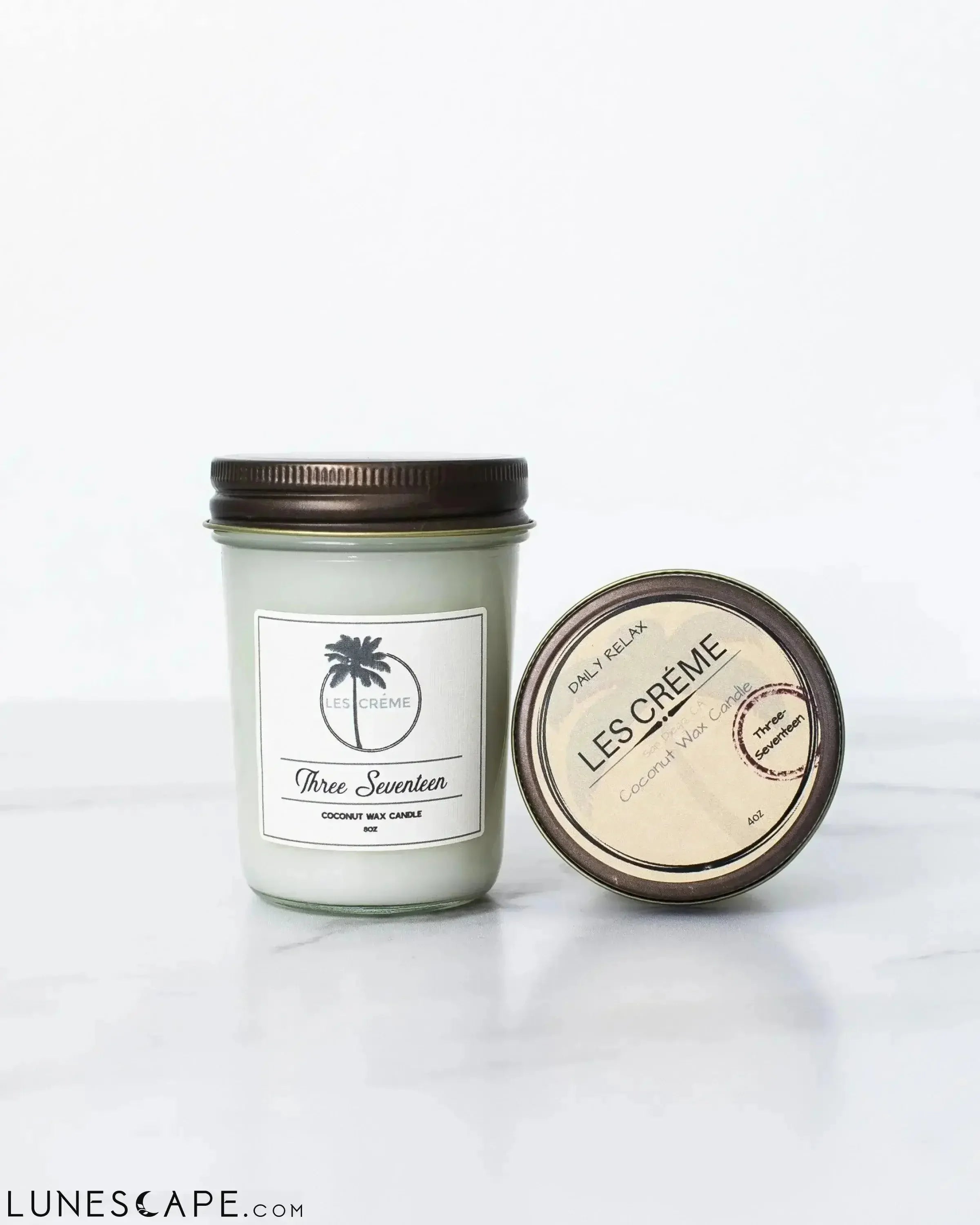 Three Seventeen Scent Coconut Wax Candle LUNESCAPE