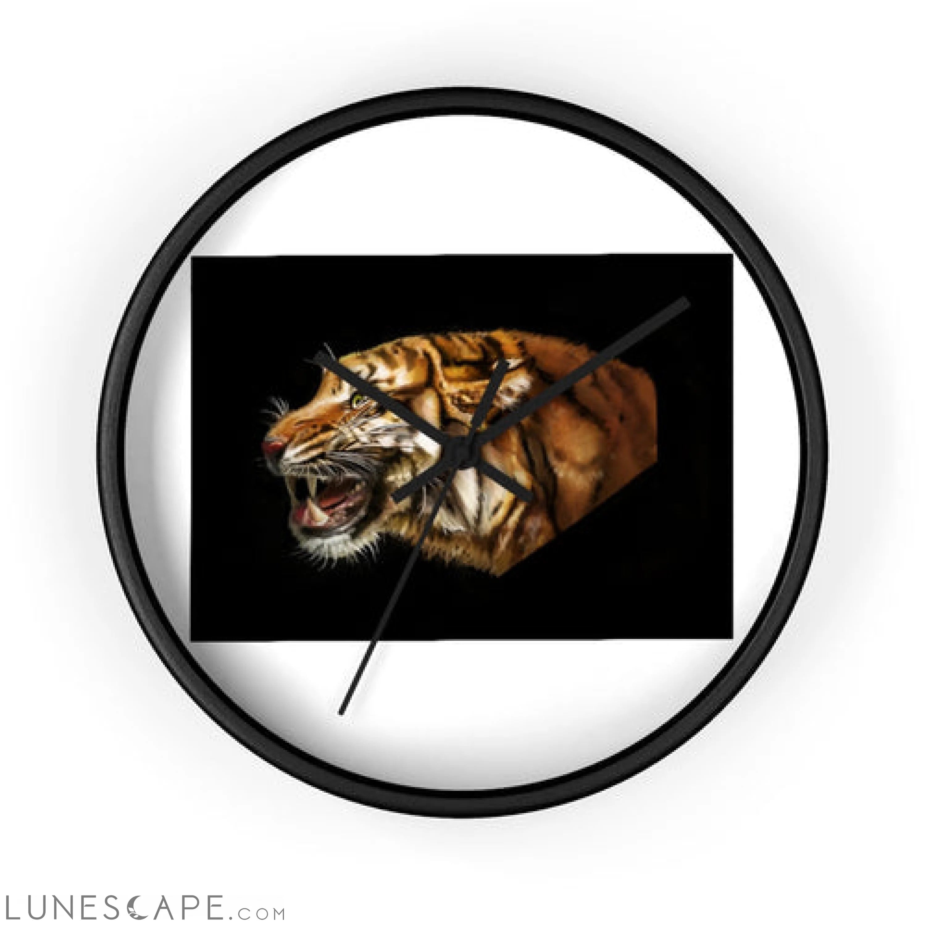 Tiger Wall clock LUNESCAPE