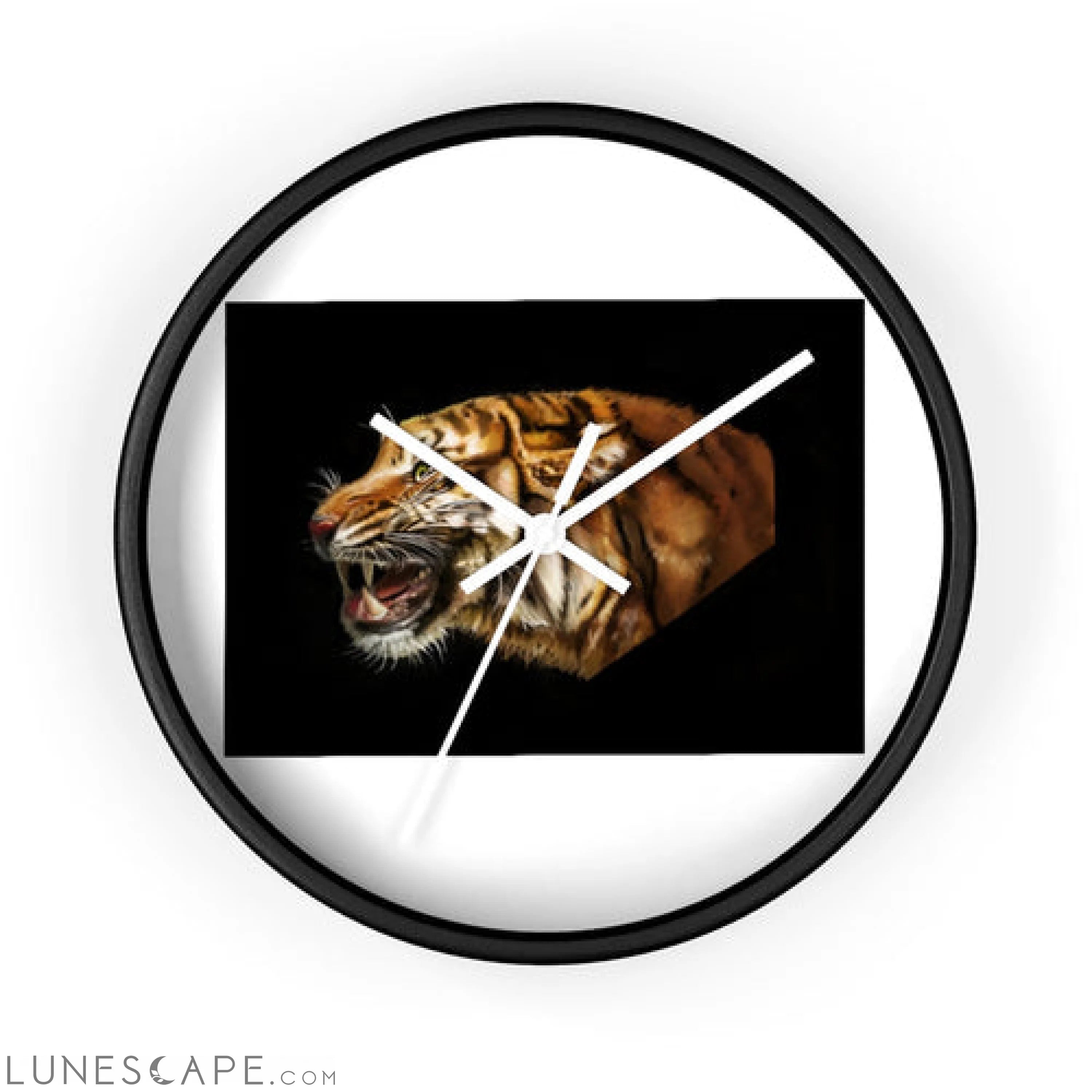 Tiger Wall clock LUNESCAPE