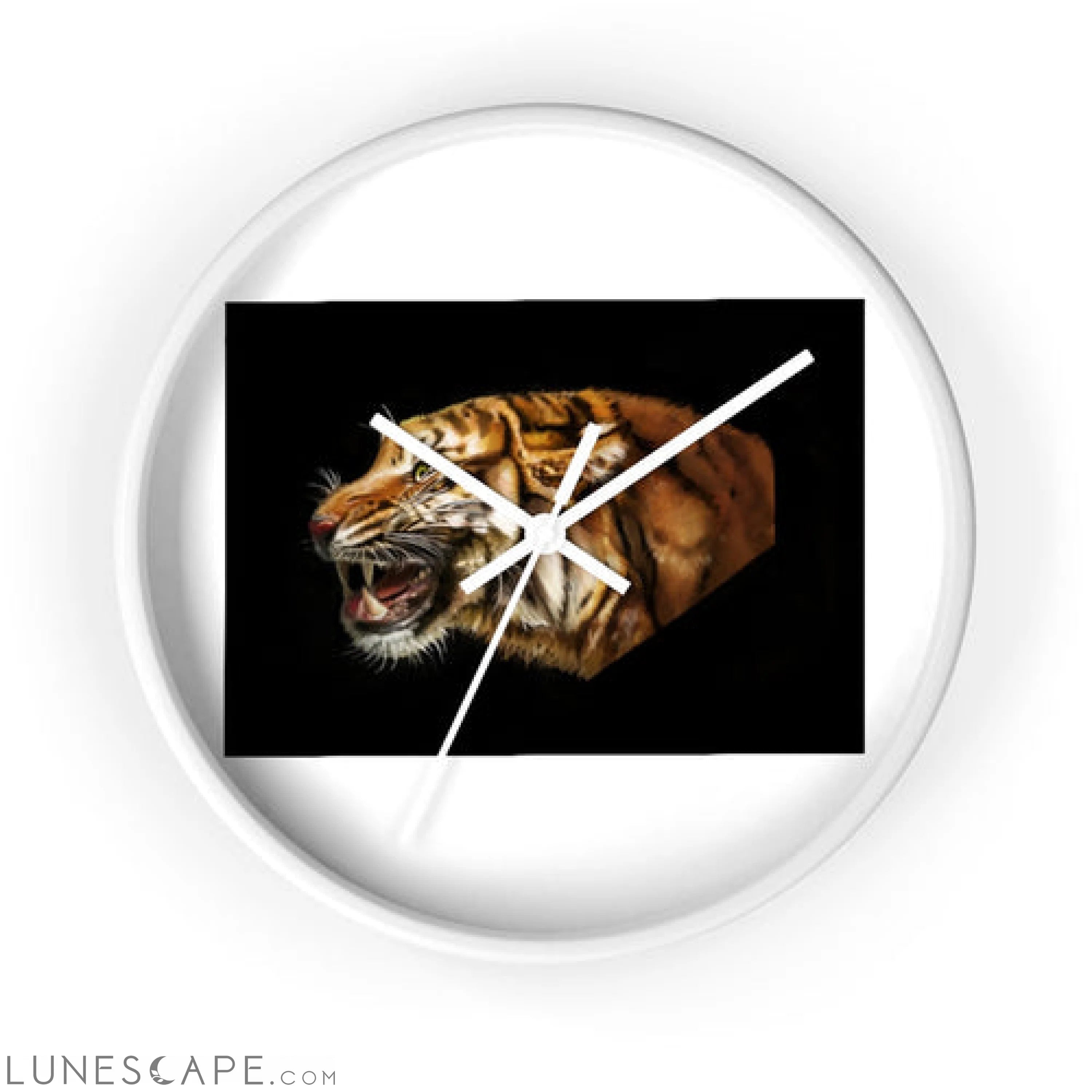 Tiger Wall clock LUNESCAPE