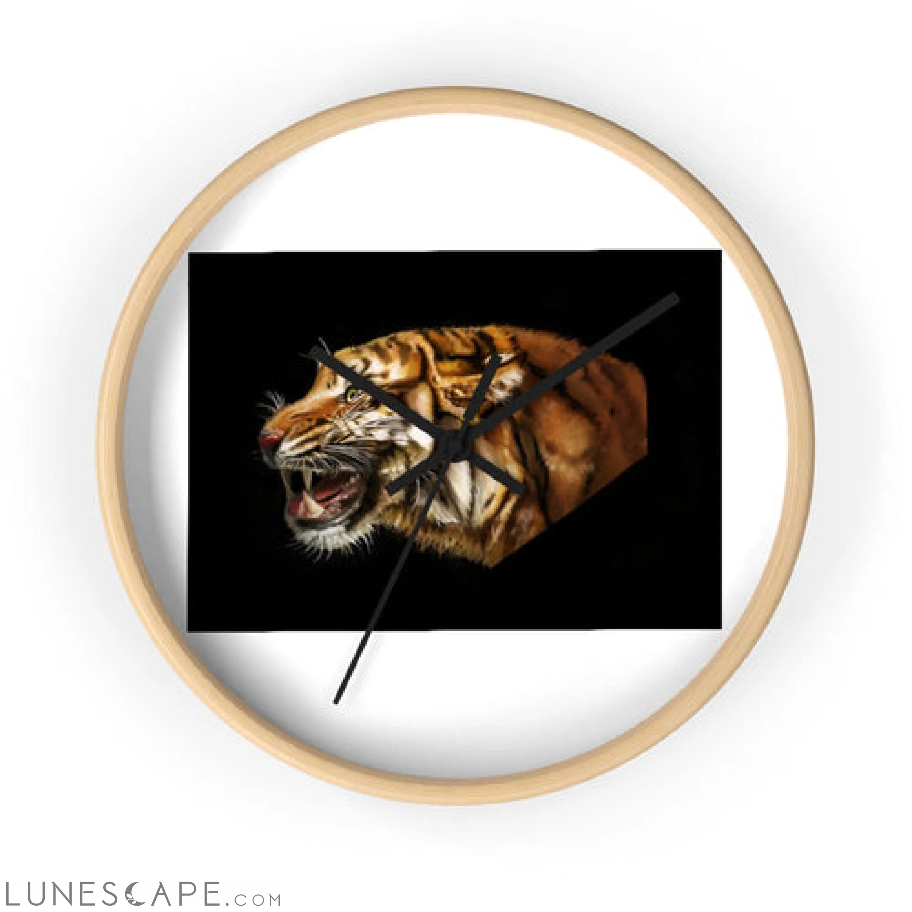 Tiger Wall clock LUNESCAPE