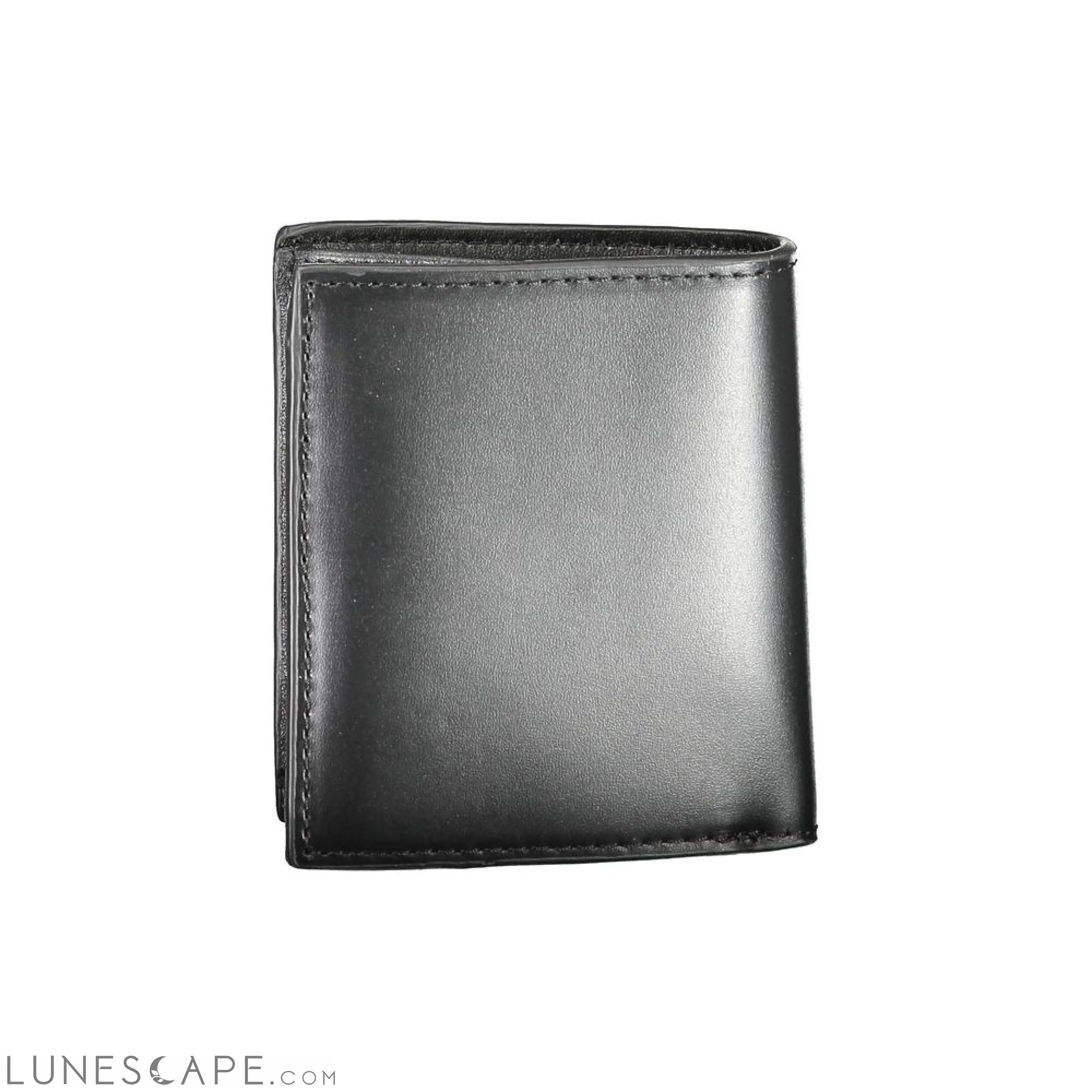 Tommy Hilfiger Black Leather Men Wallet LUNESCAPE