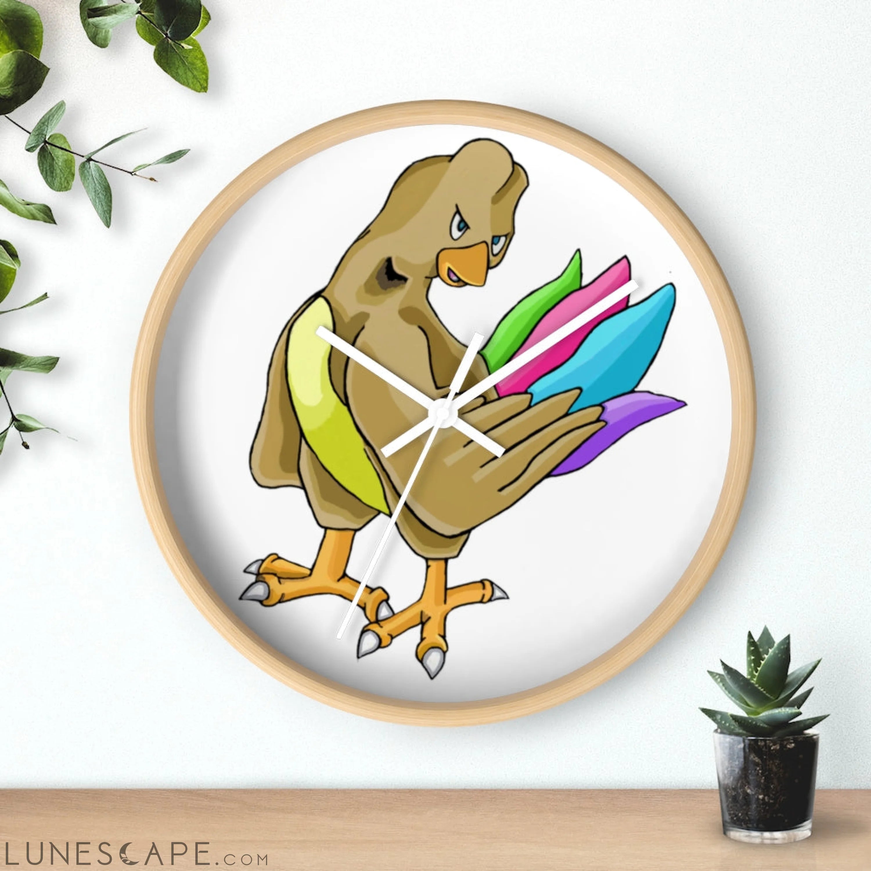 Toudan Wall clock LUNESCAPE