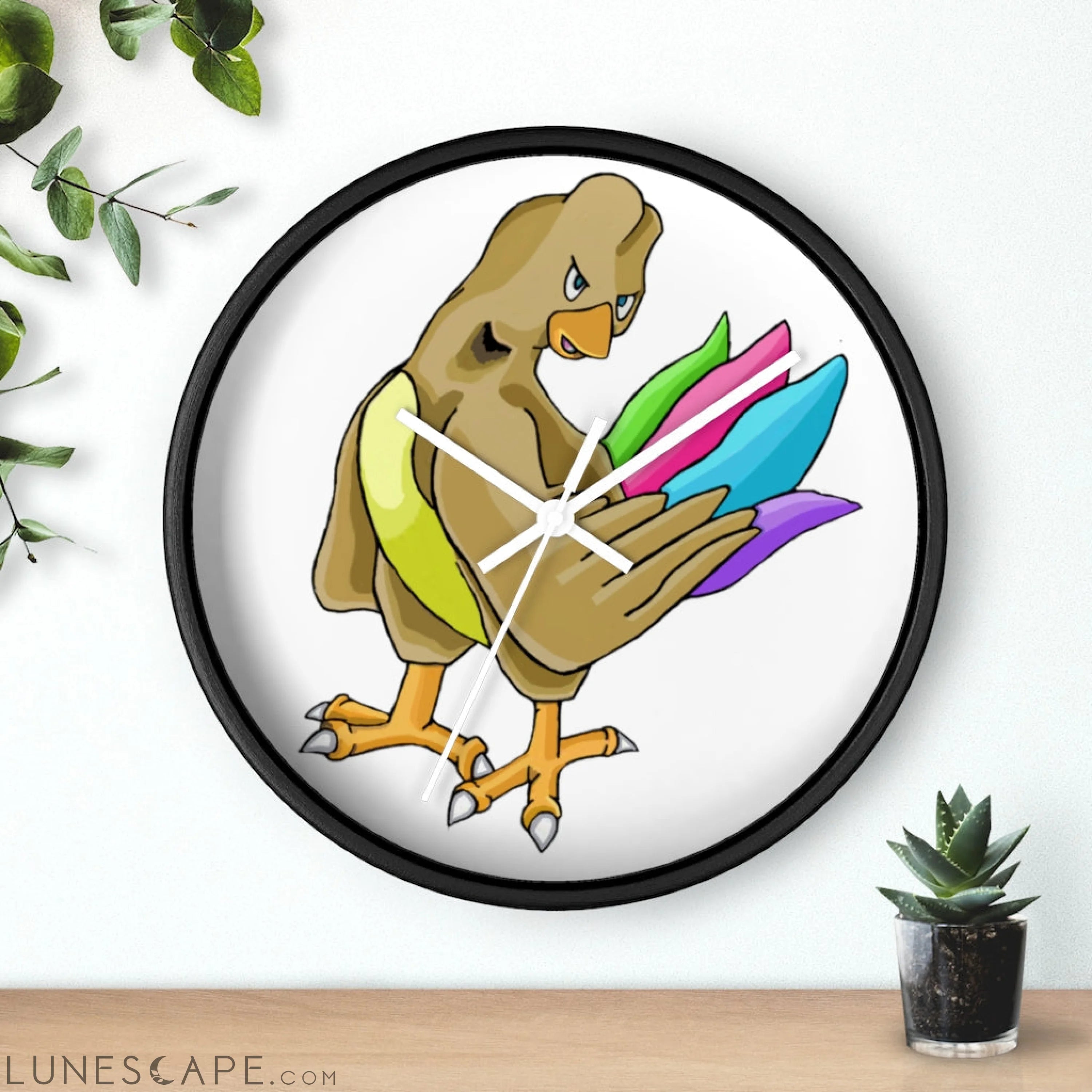 Toudan Wall clock LUNESCAPE
