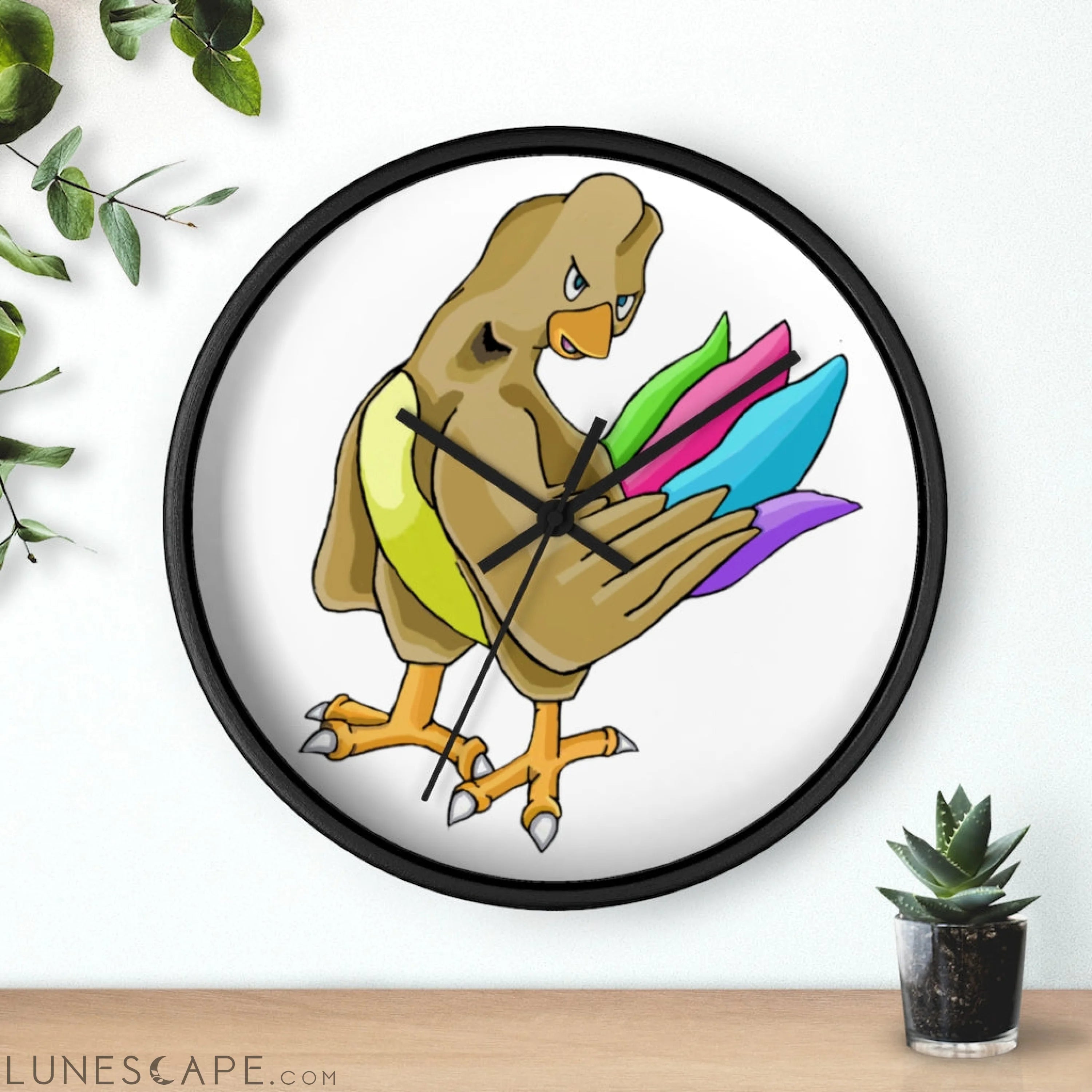 Toudan Wall clock LUNESCAPE