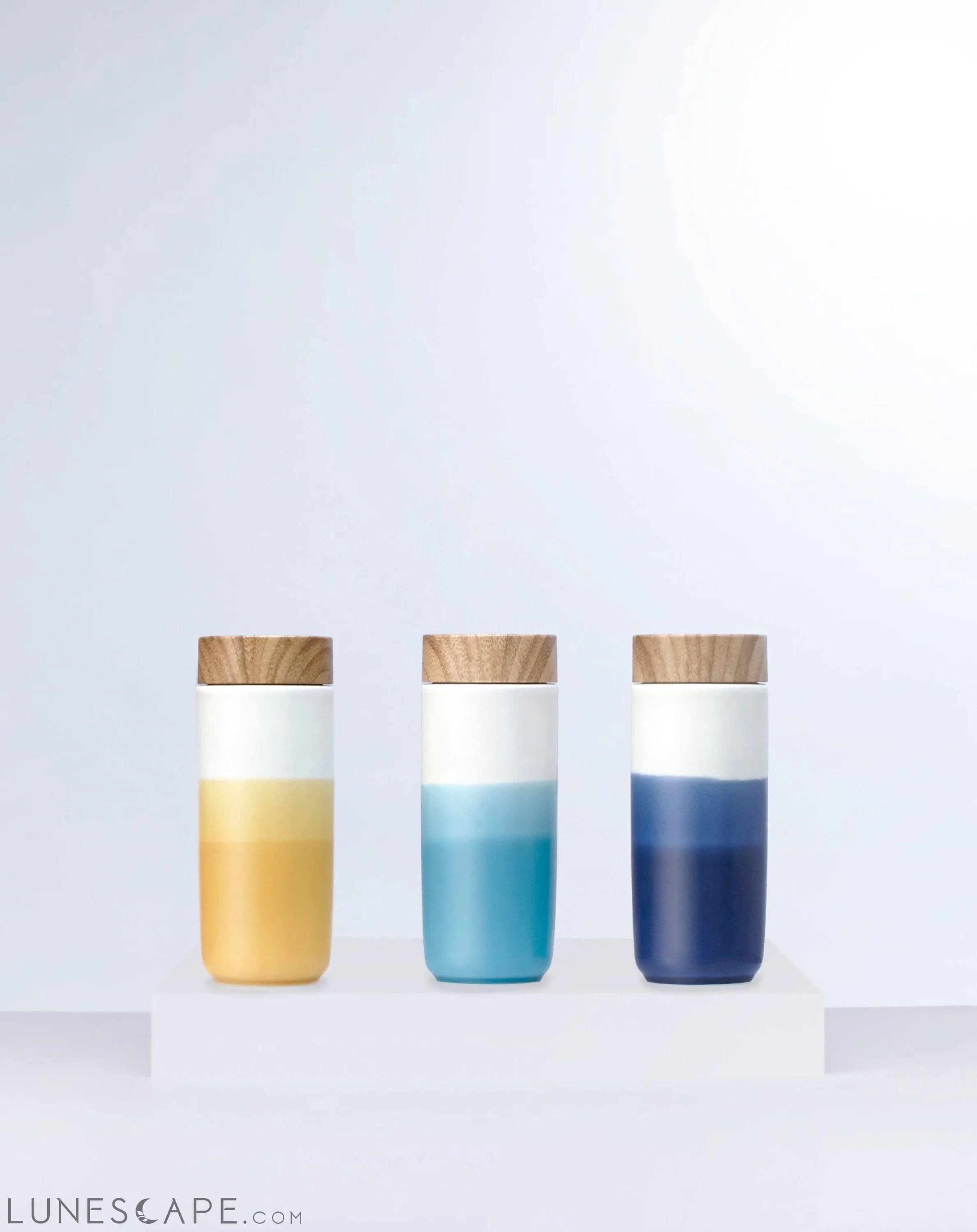 Tourmaline Charged Ombre Tumbler - Brown LUNESCAPE
