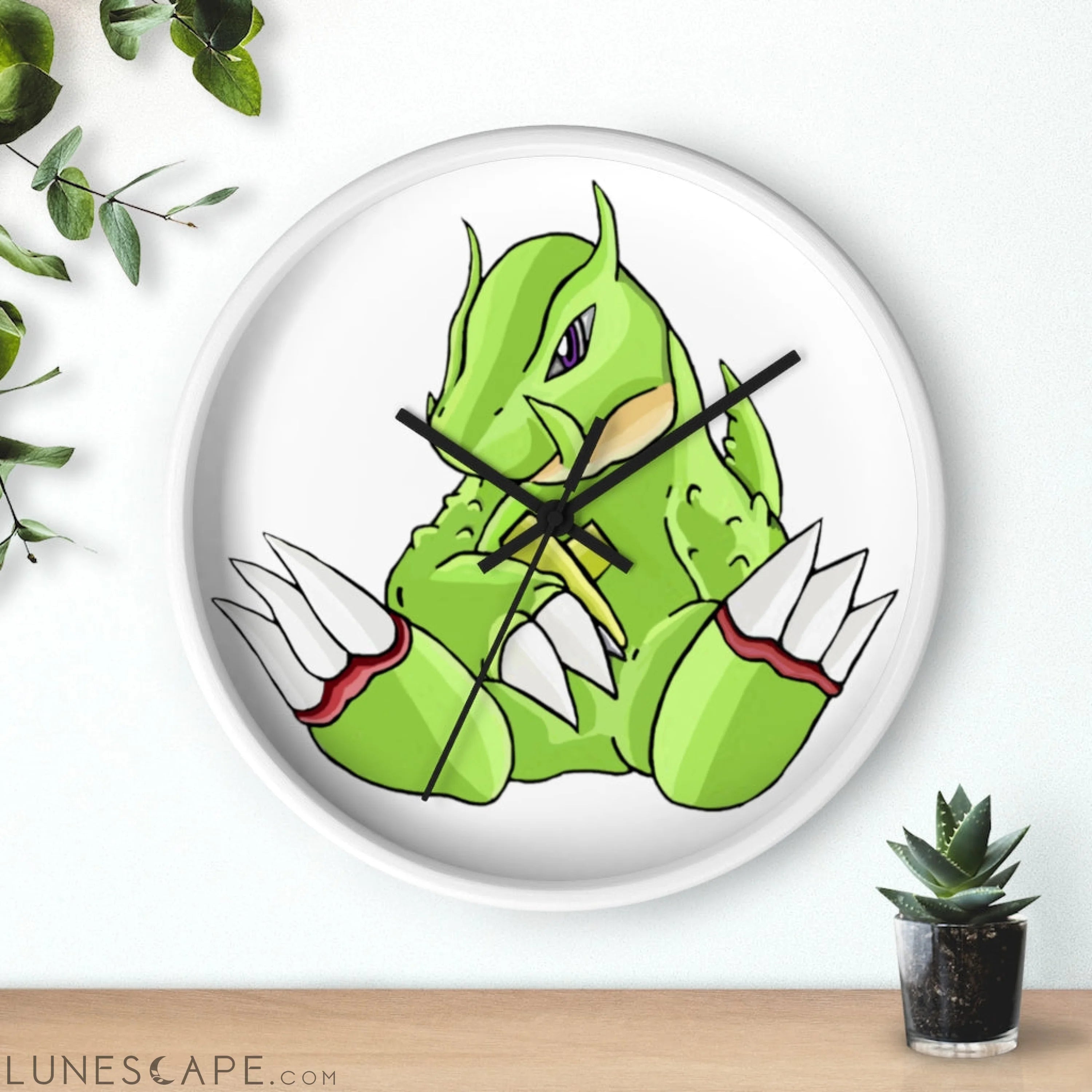 Toxcana Wall clock LUNESCAPE