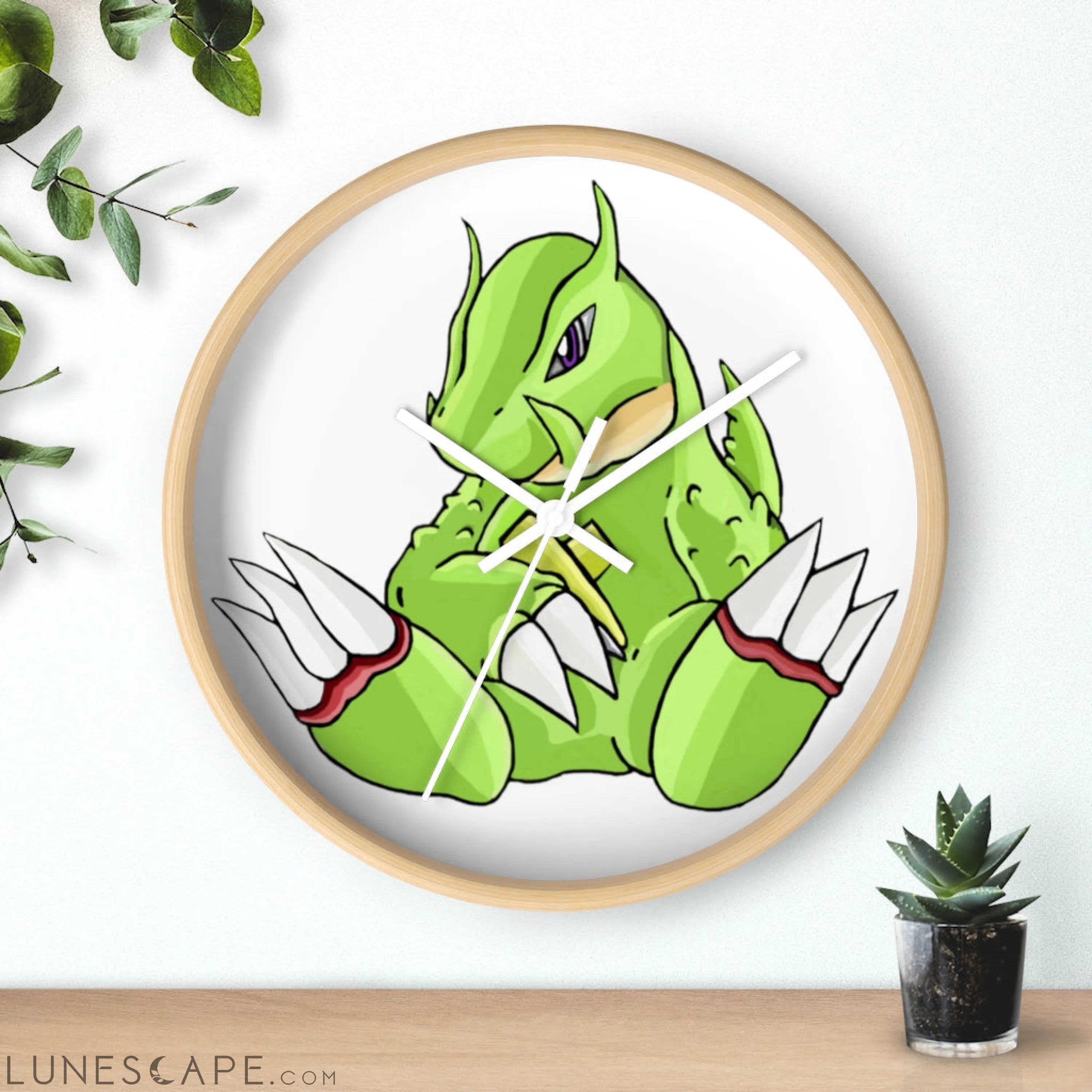 Toxcana Wall clock LUNESCAPE