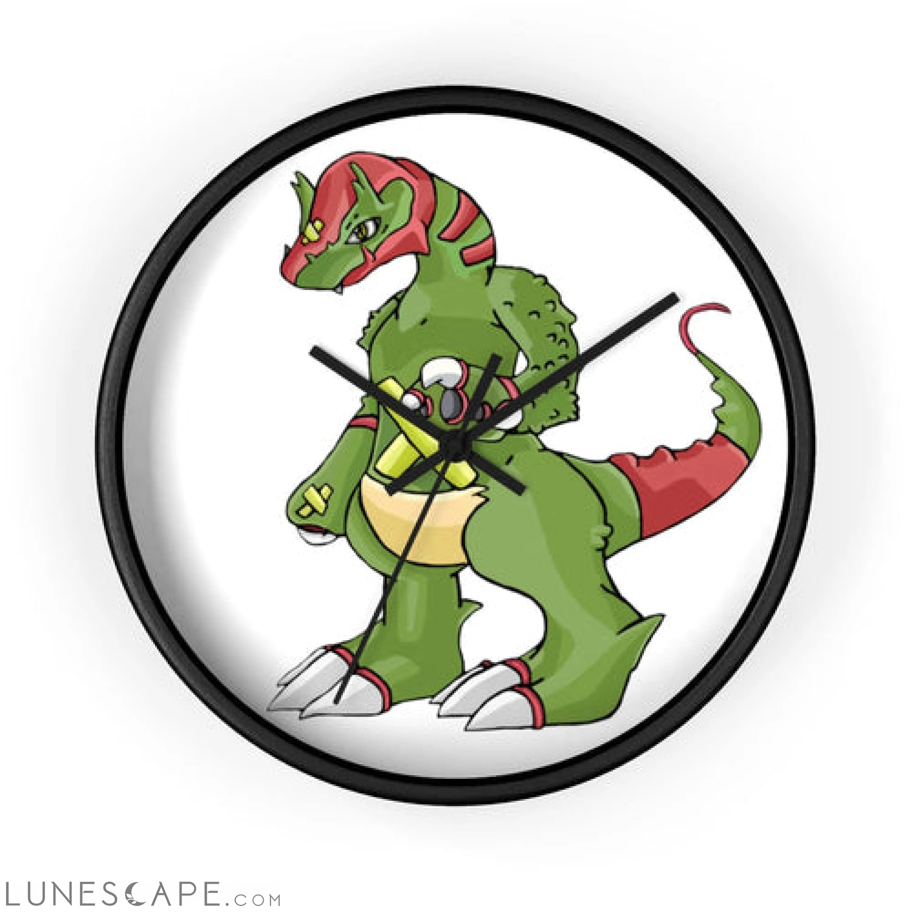 Toxicaan Wall clock LUNESCAPE