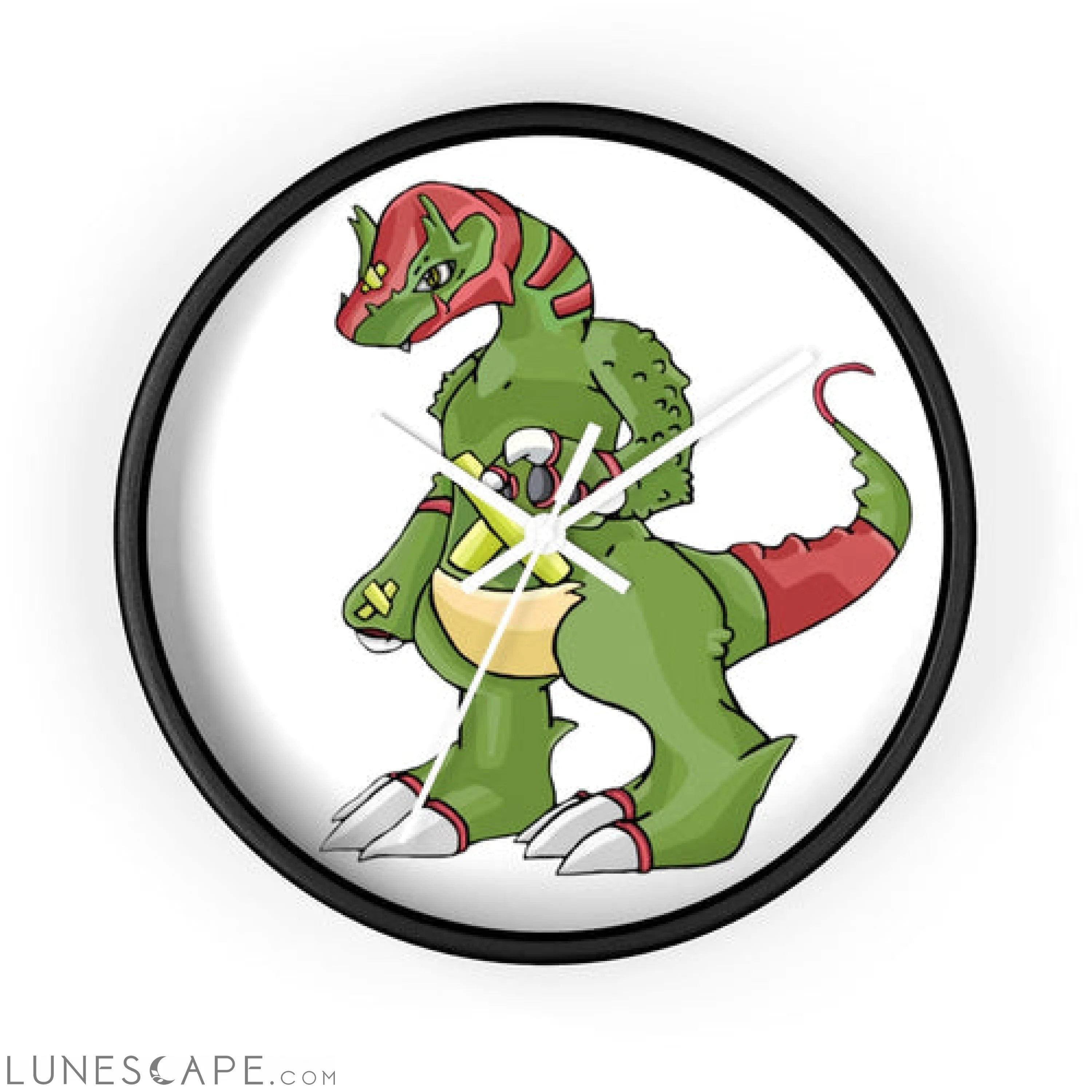 Toxicaan Wall clock LUNESCAPE