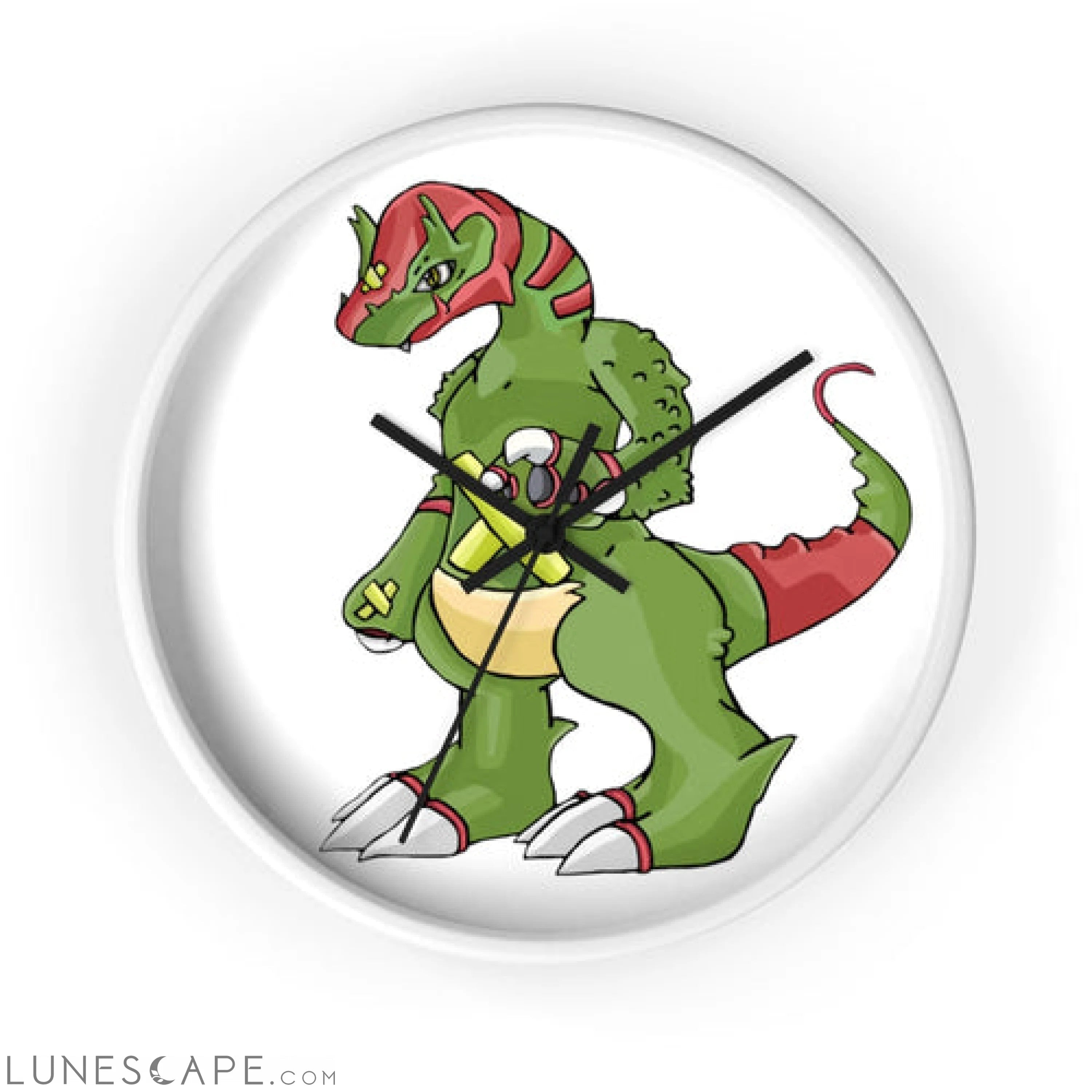 Toxicaan Wall clock LUNESCAPE