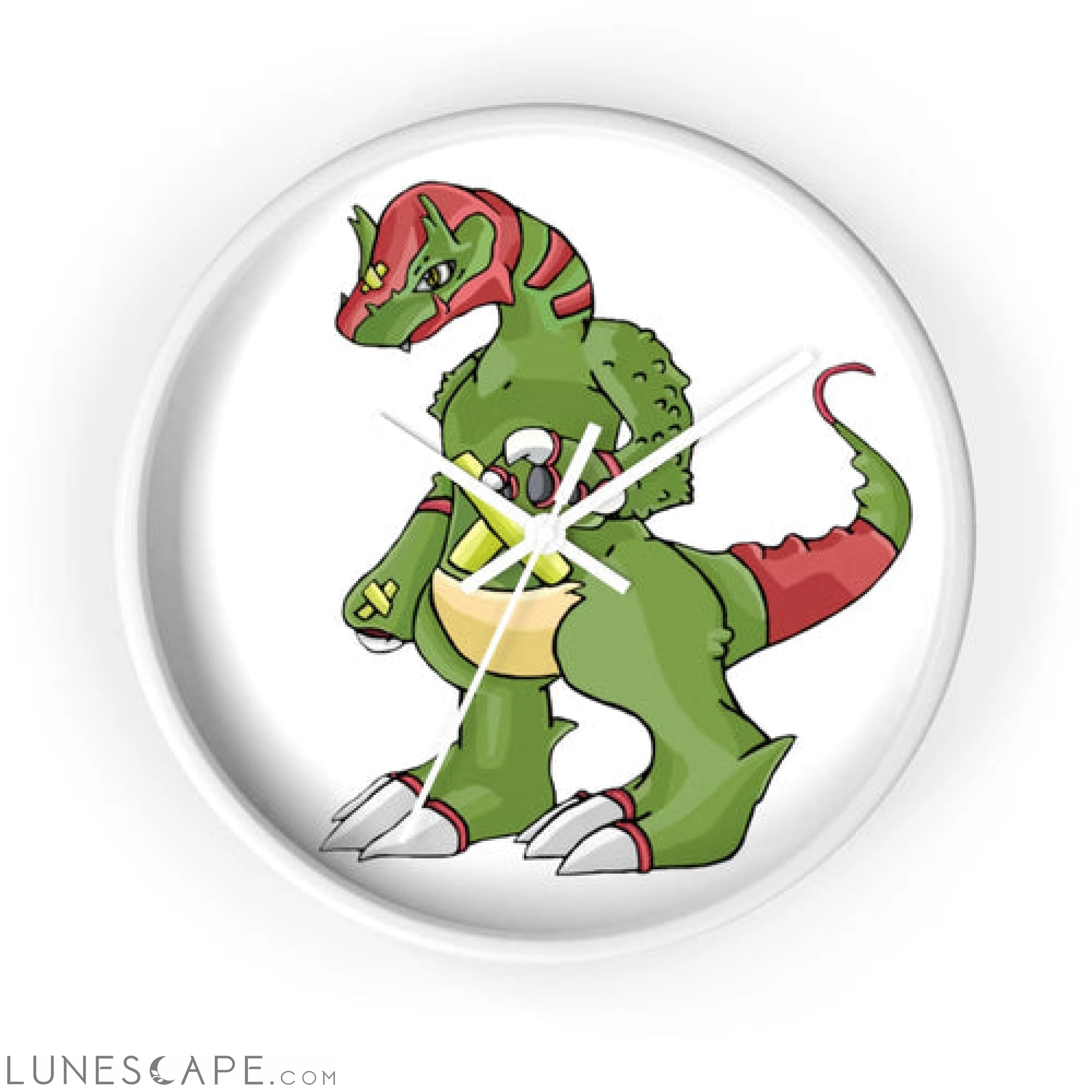 Toxicaan Wall clock LUNESCAPE