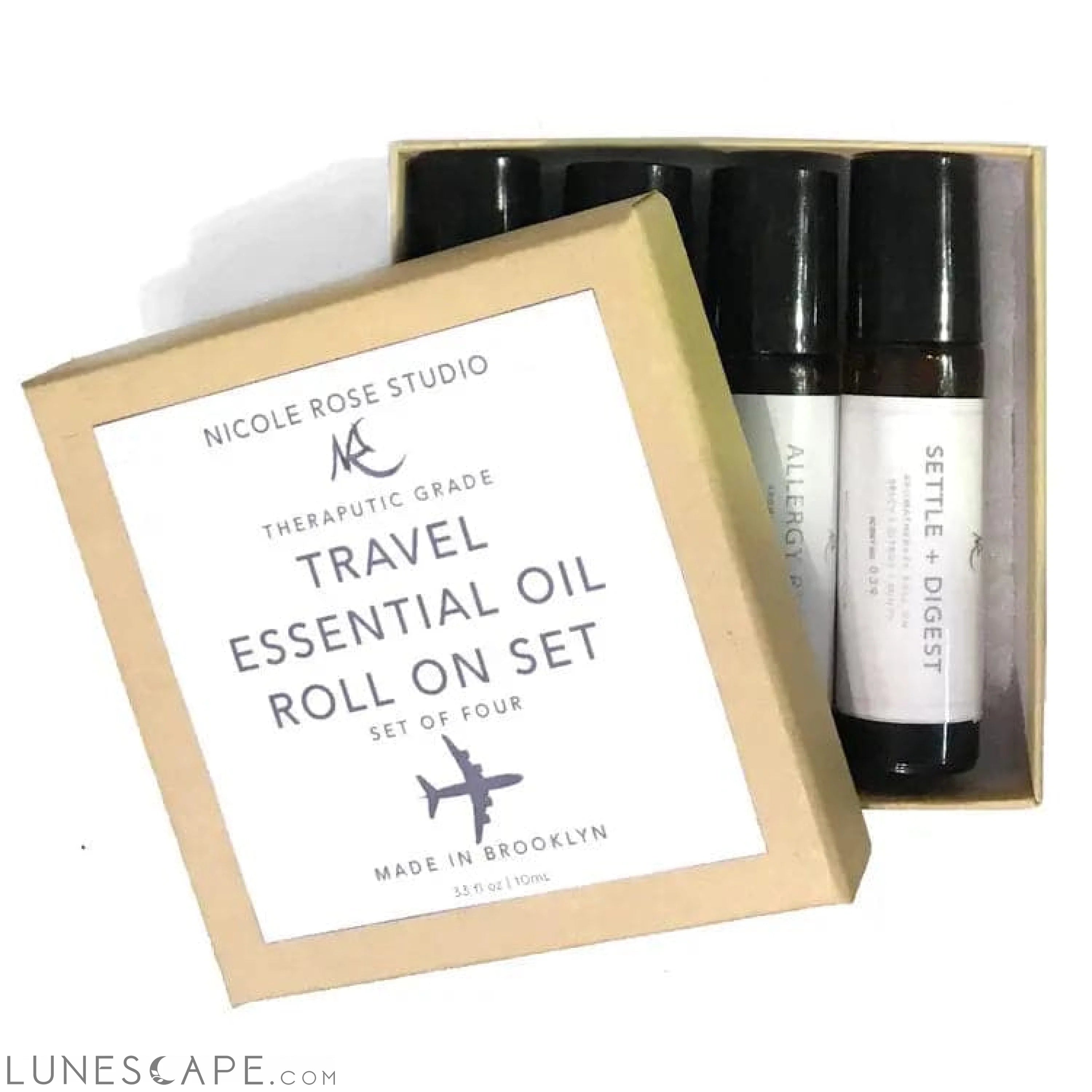 Travel Essential Roll On Set - by Nicole Rose Studio Inc.® LUNESCAPE
