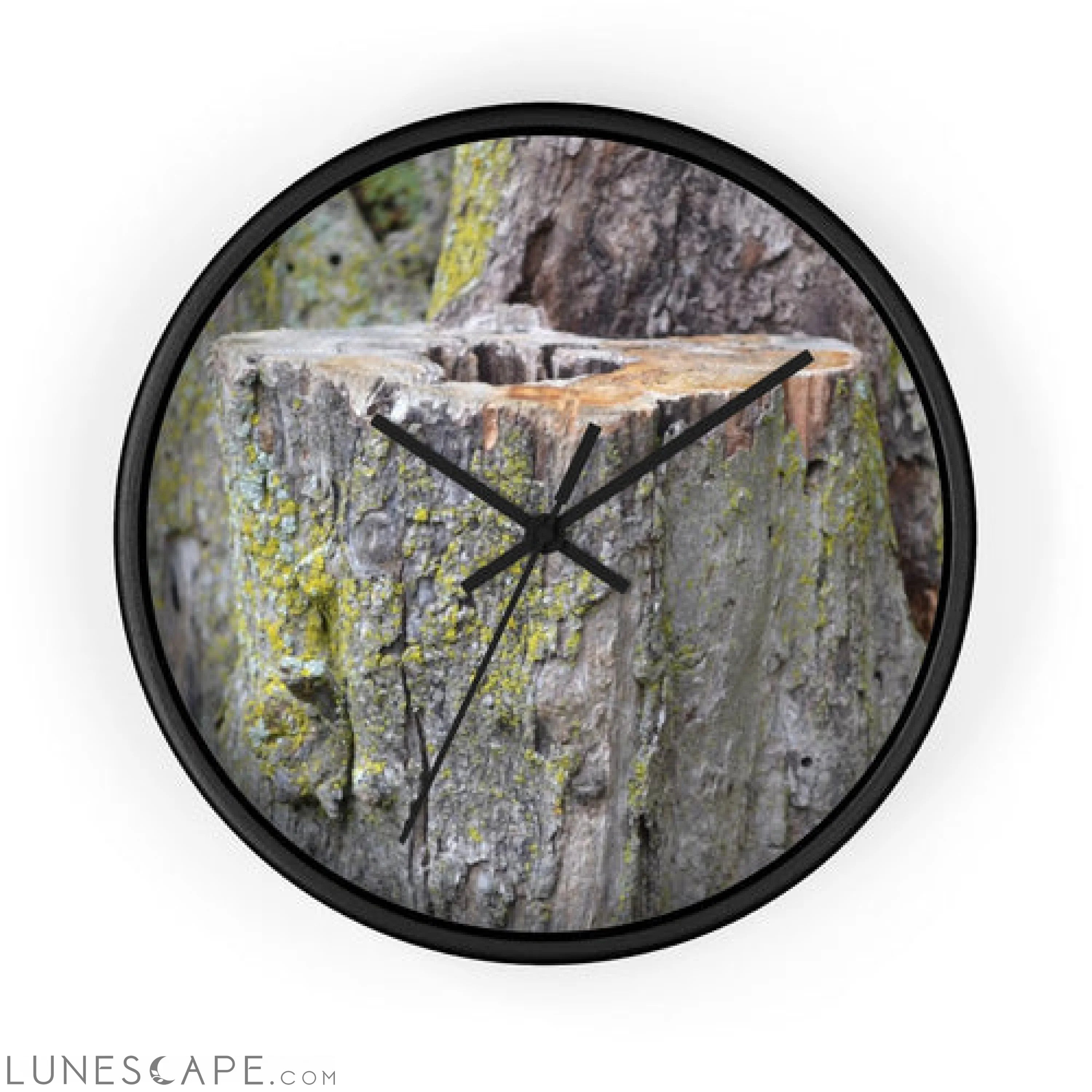 Tree Stump Wall clock LUNESCAPE