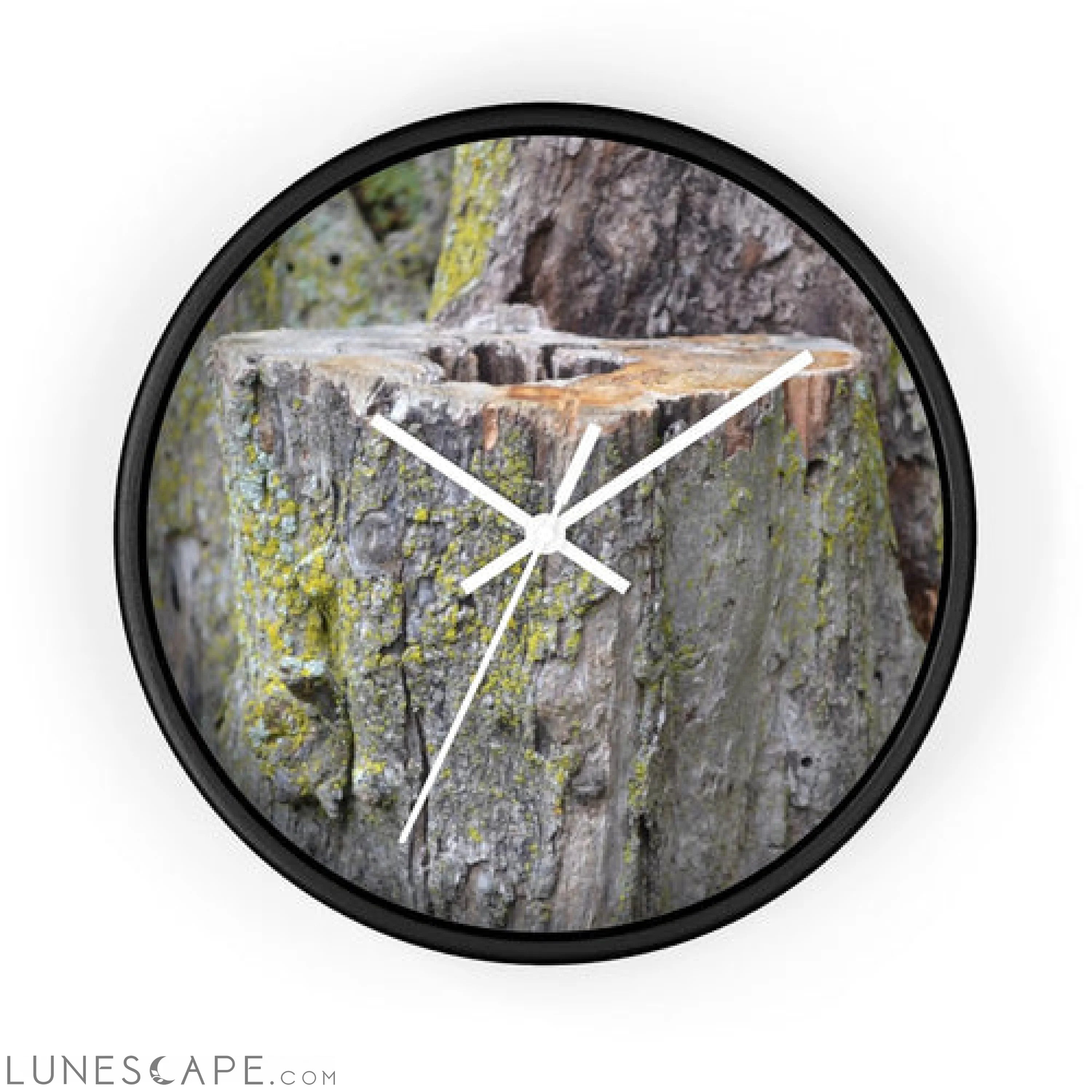 Tree Stump Wall clock LUNESCAPE