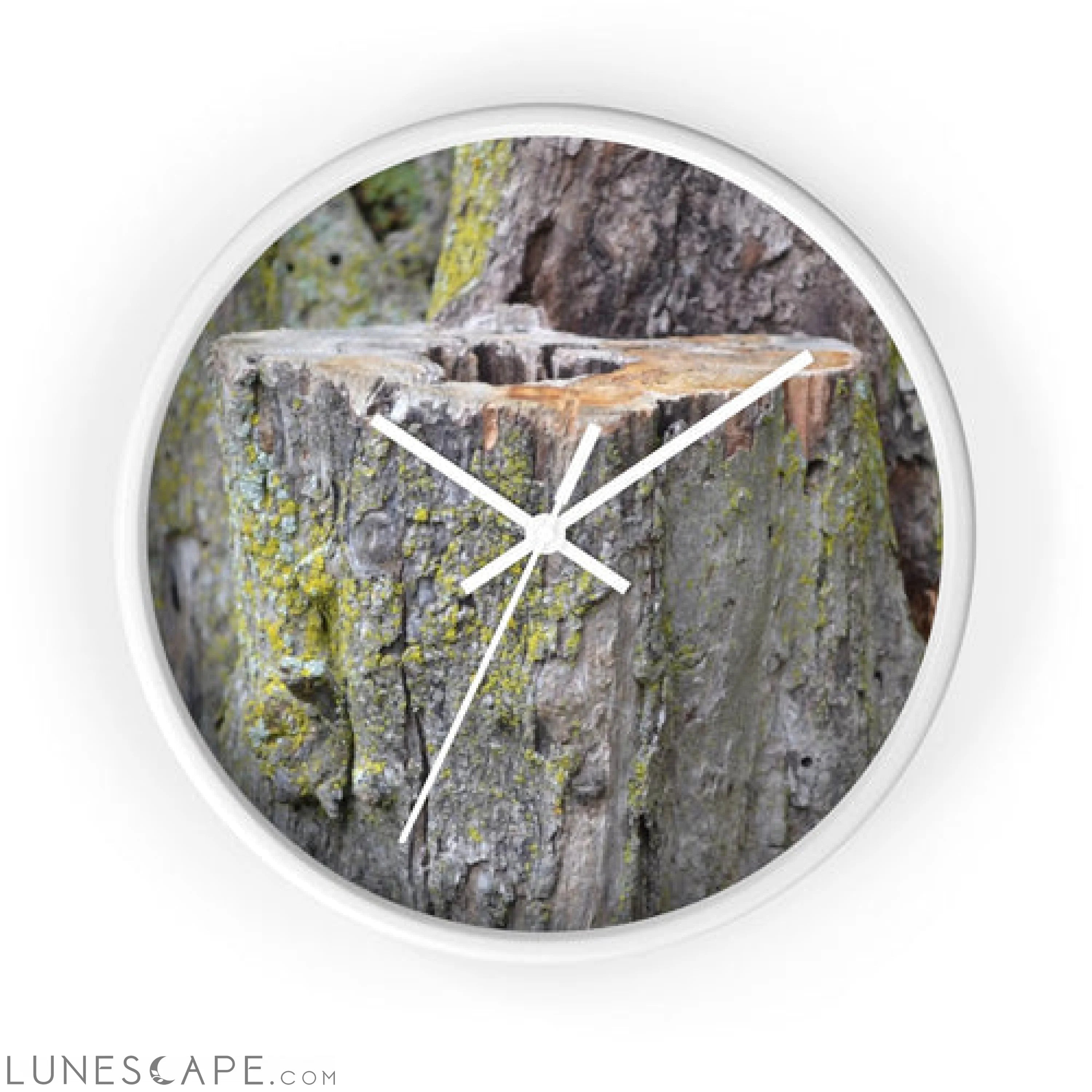 Tree Stump Wall clock LUNESCAPE