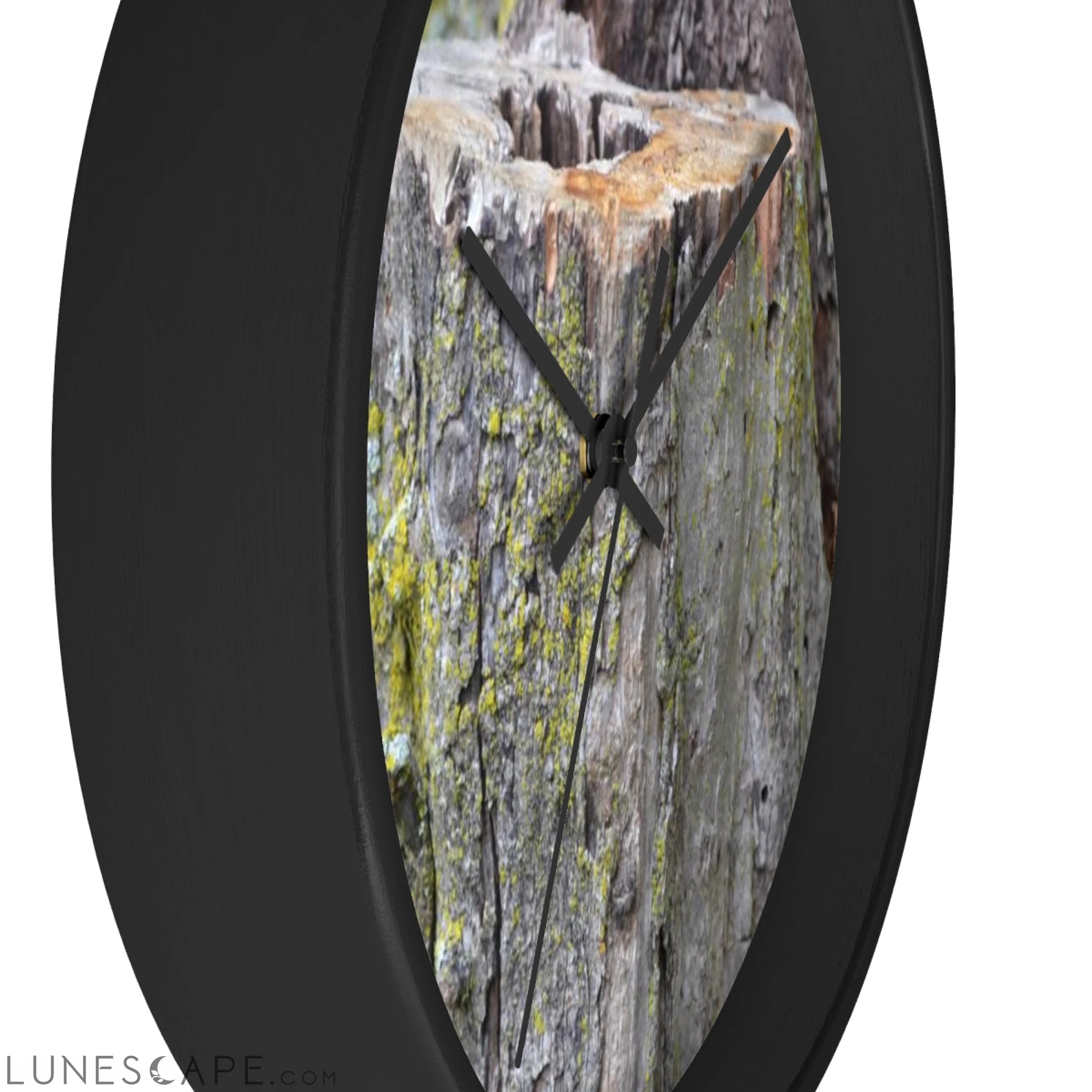 Tree Stump Wall clock LUNESCAPE