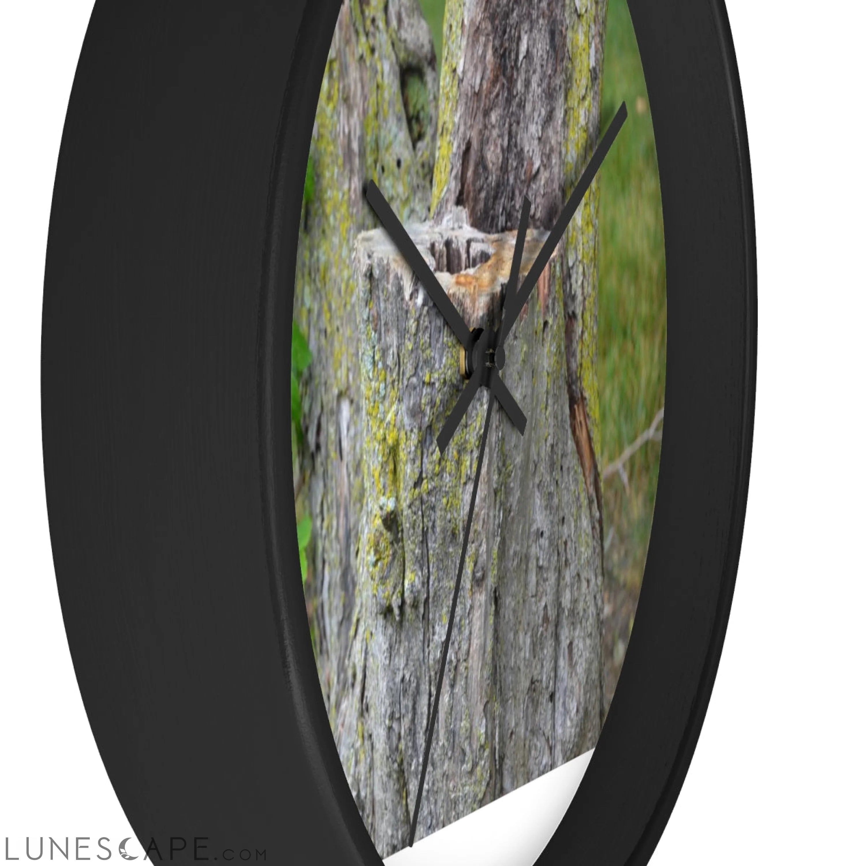 Tree Stump Wall clock LUNESCAPE