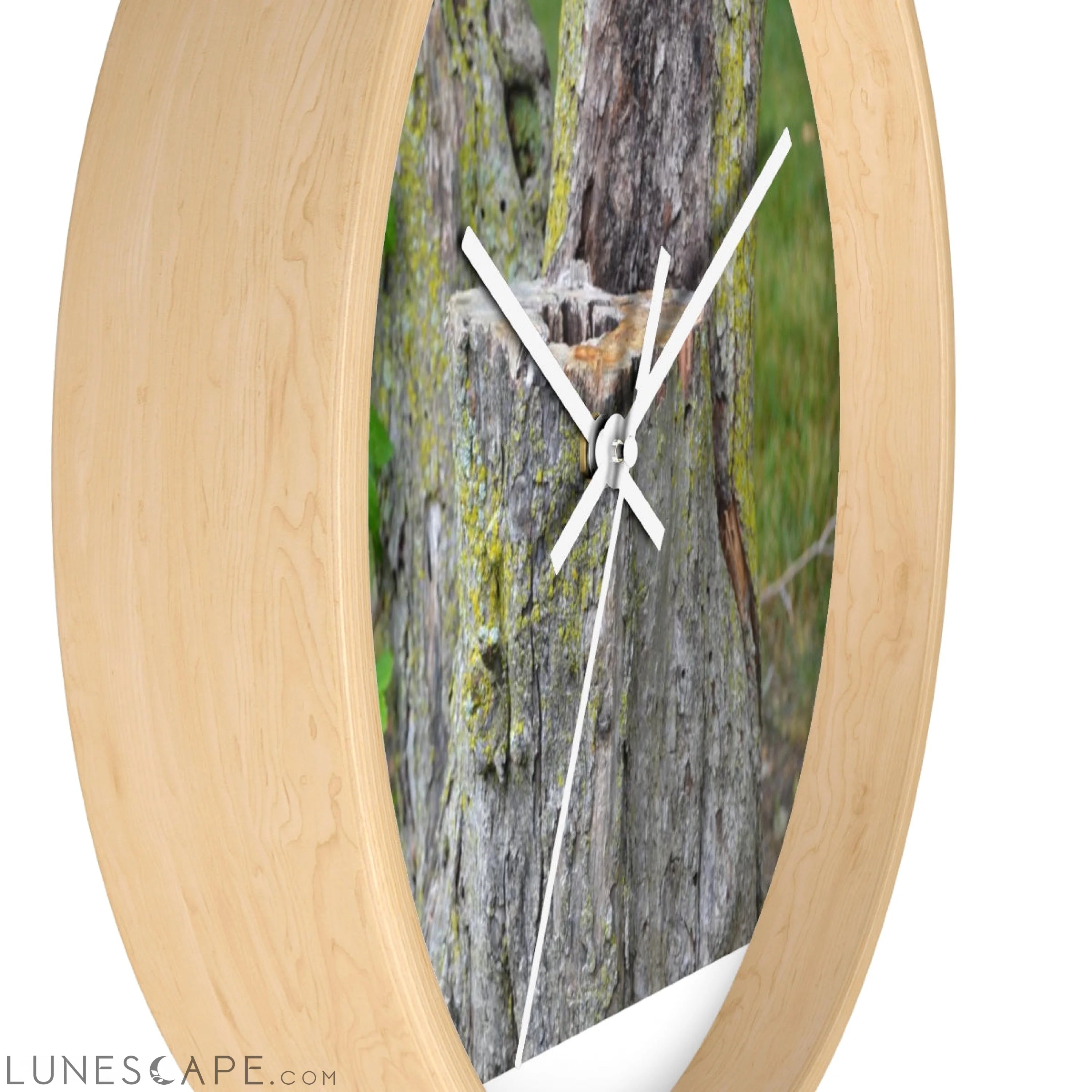 Tree Stump Wall clock LUNESCAPE