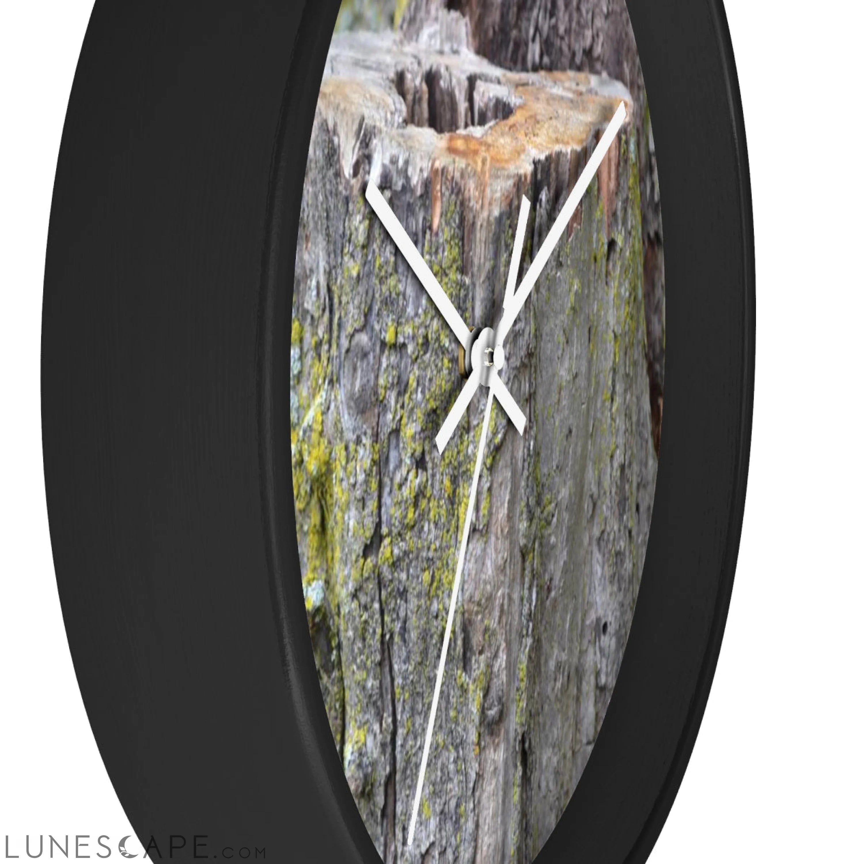 Tree Stump Wall clock LUNESCAPE