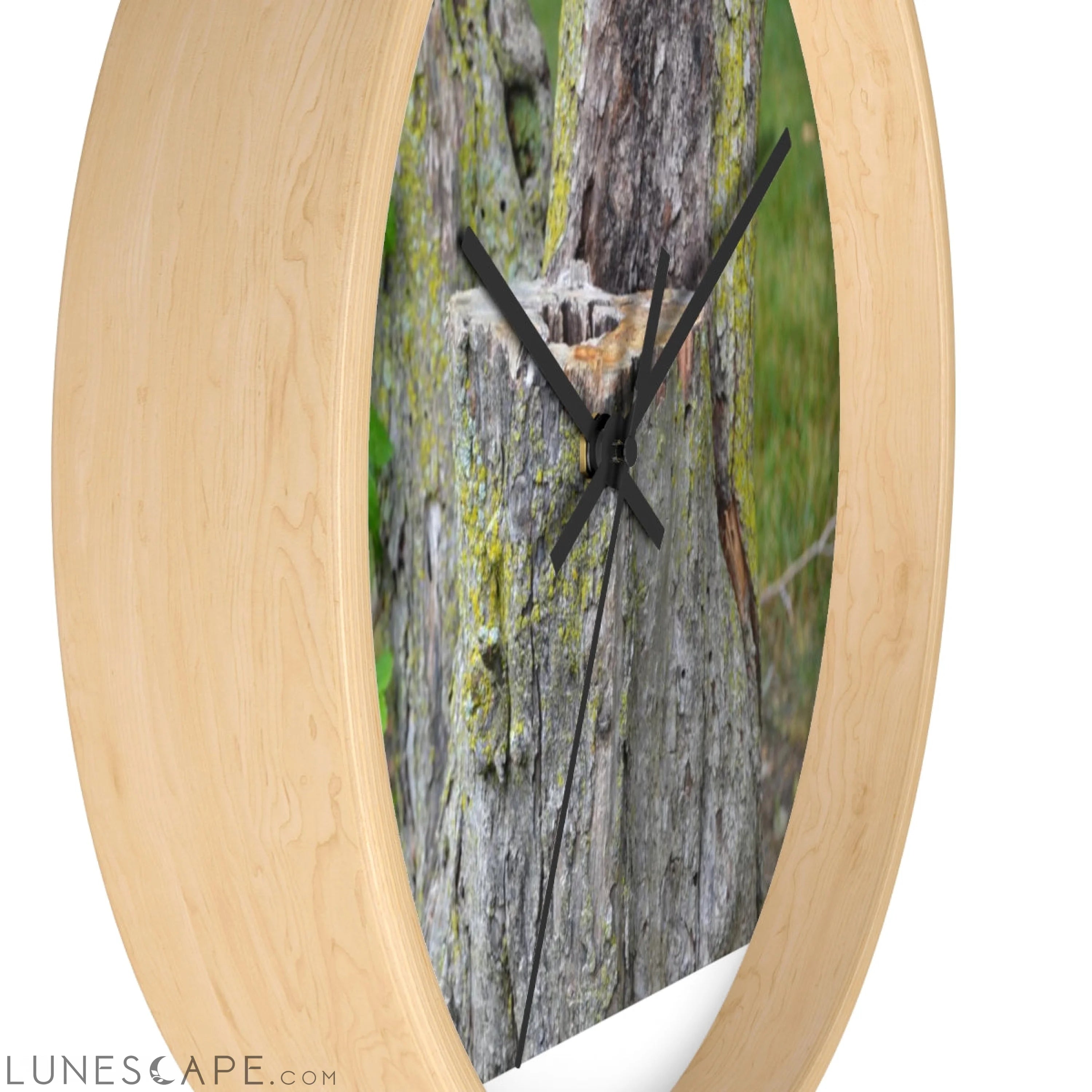 Tree Stump Wall clock LUNESCAPE