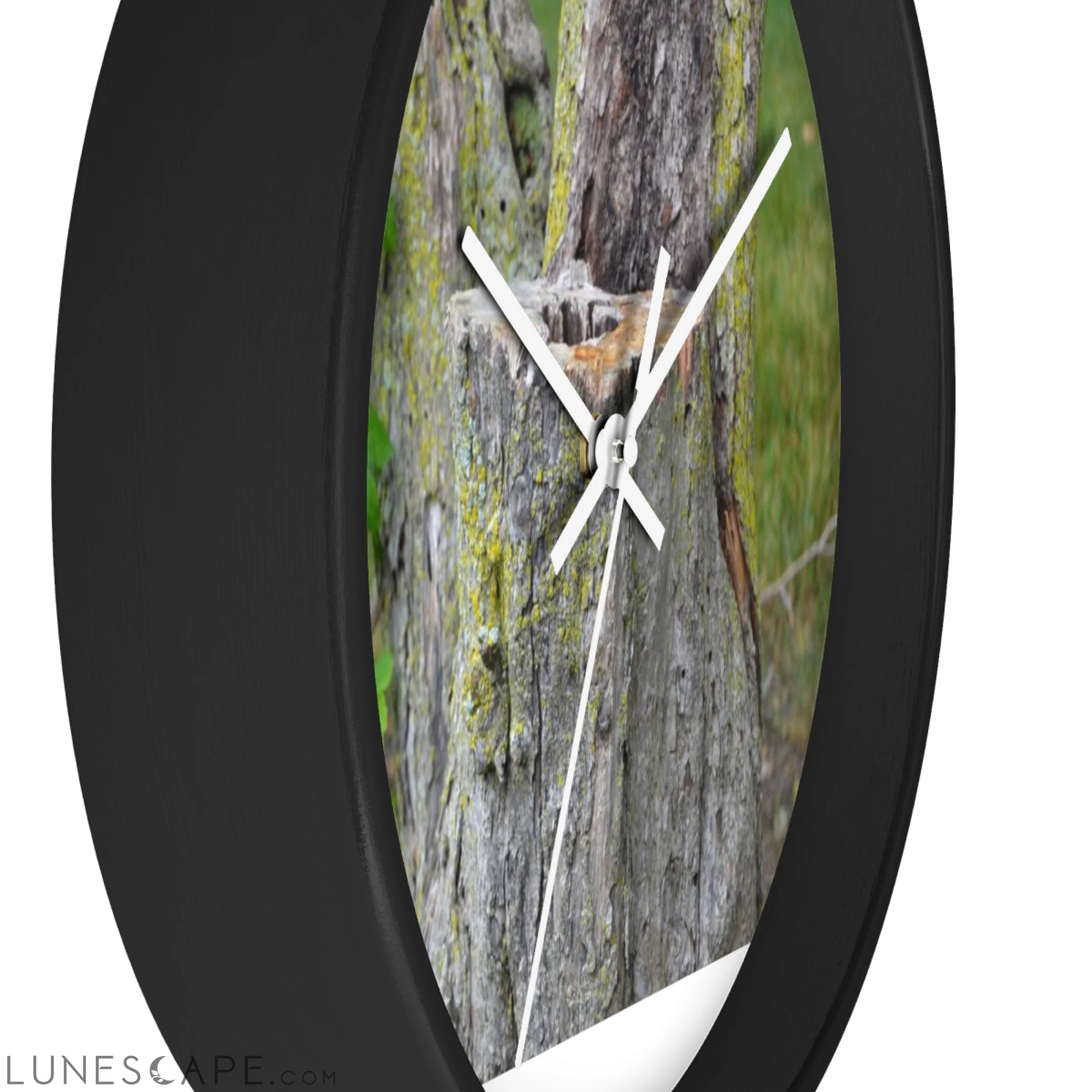 Tree Stump Wall clock LUNESCAPE