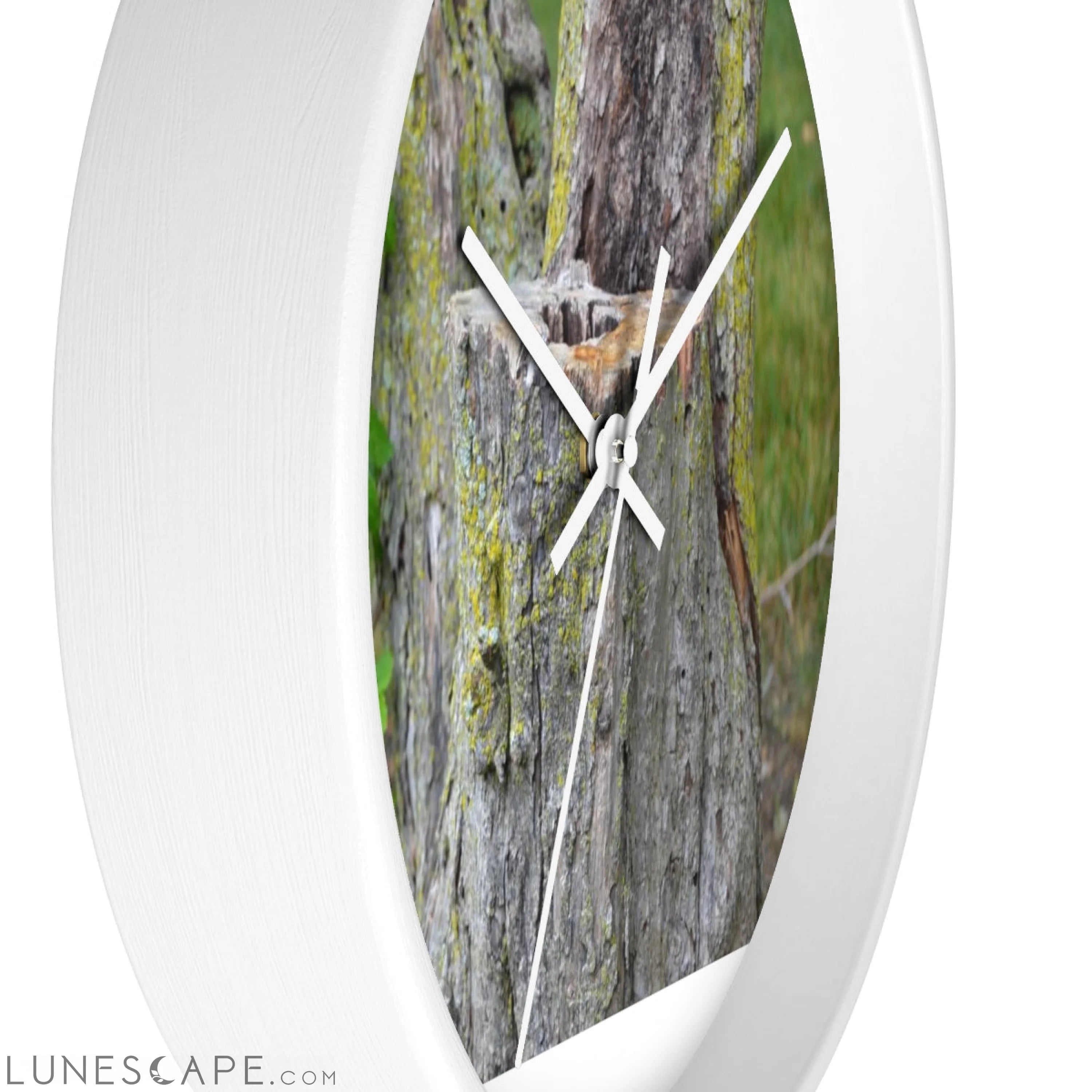 Tree Stump Wall clock LUNESCAPE
