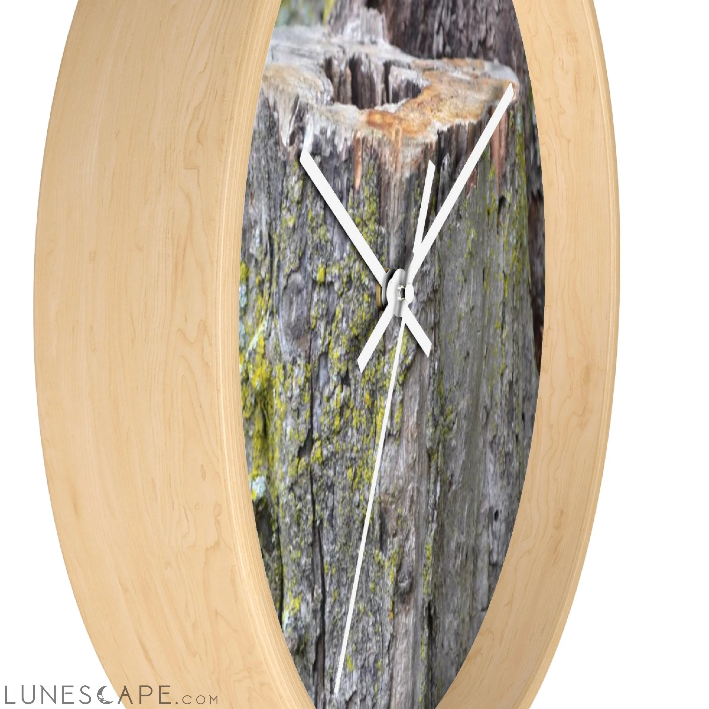 Tree Stump Wall clock LUNESCAPE