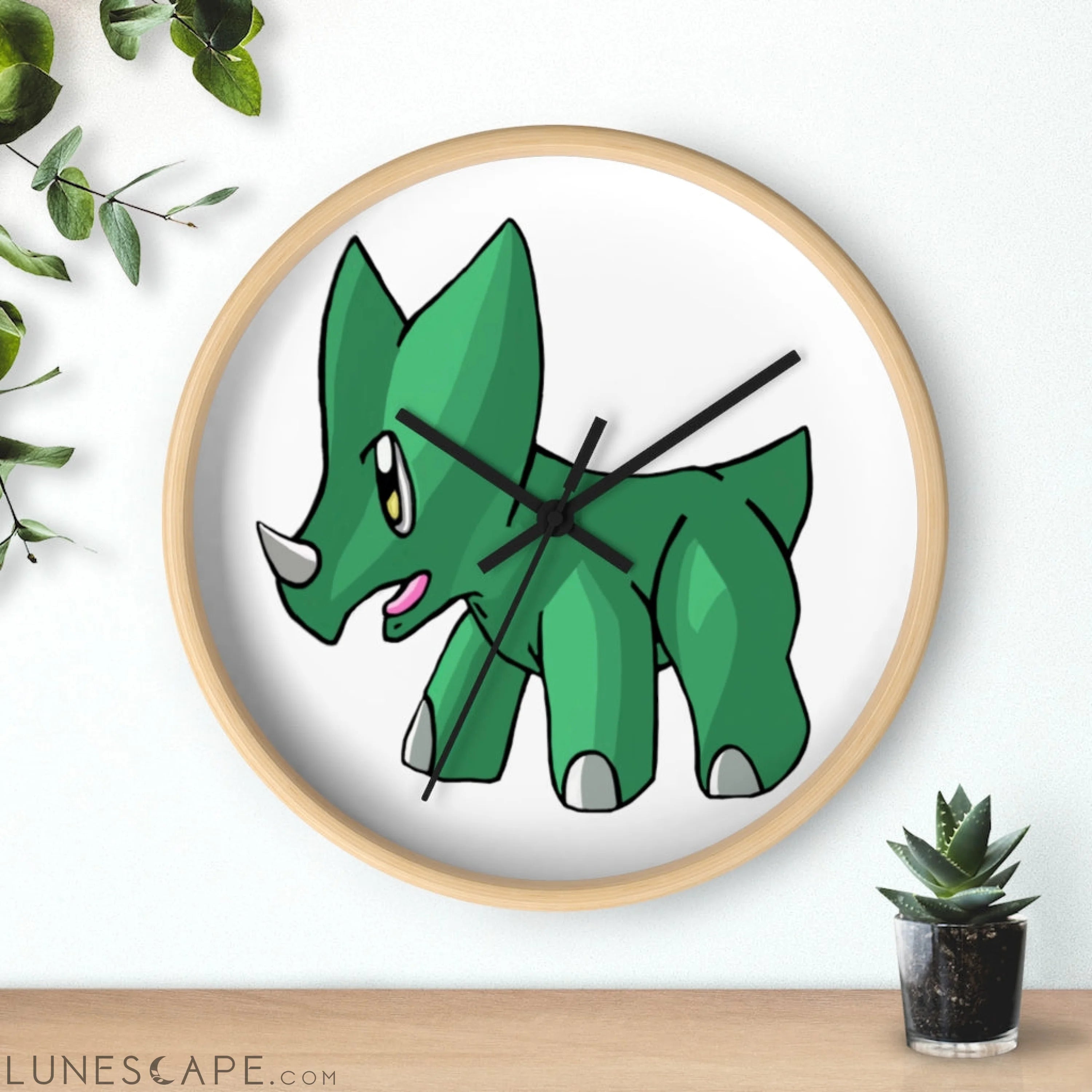 Treevetop Wall clock LUNESCAPE