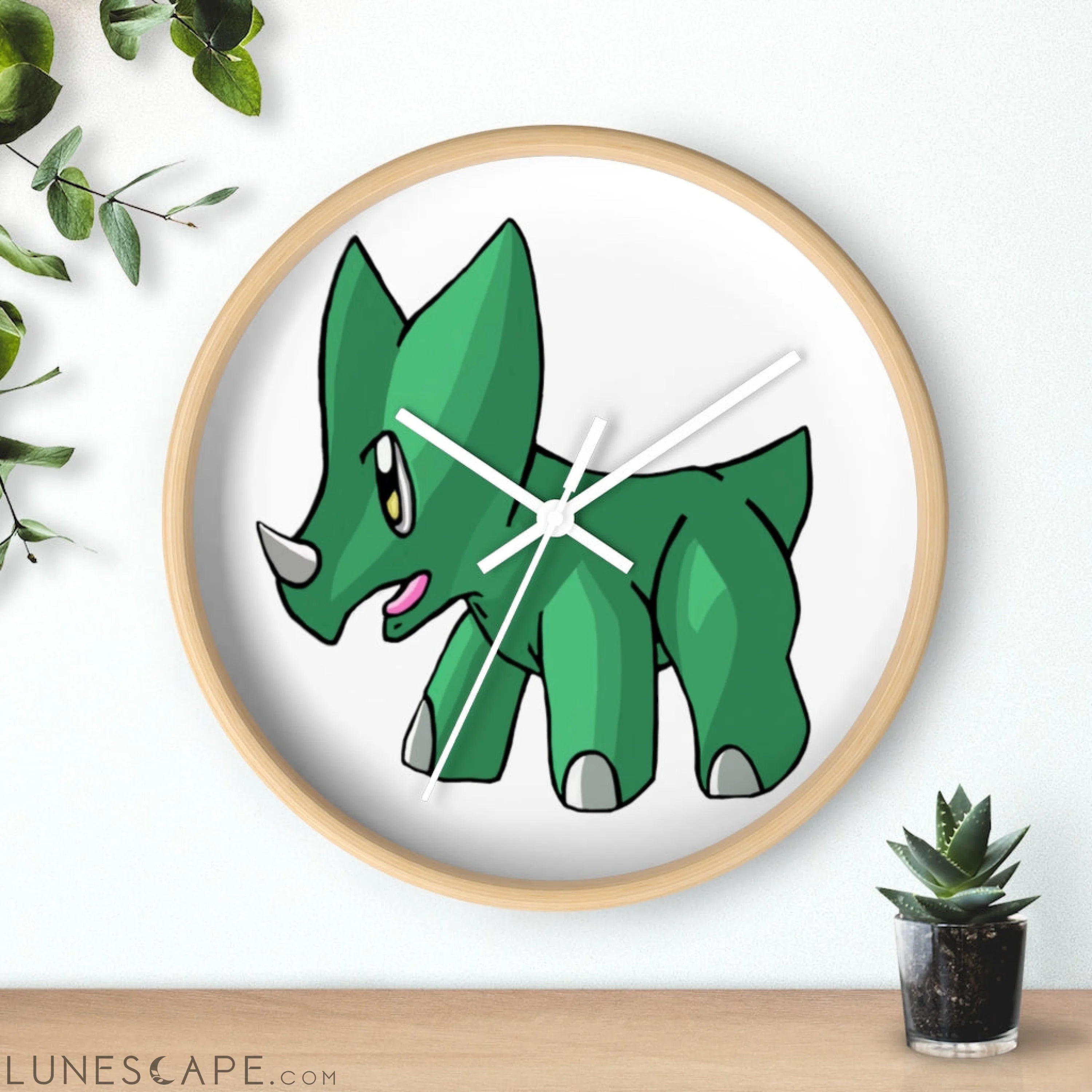 Treevetop Wall clock LUNESCAPE