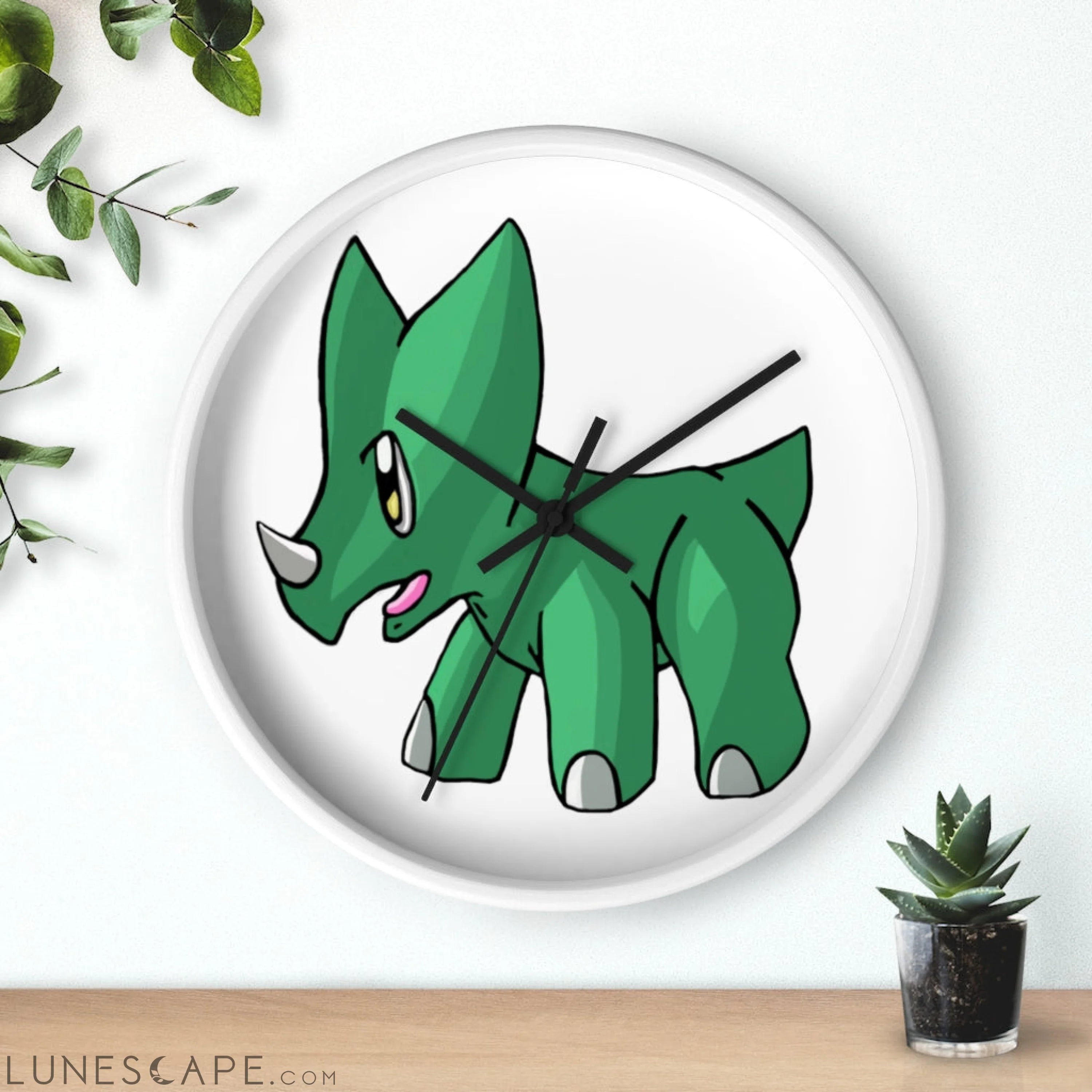 Treevetop Wall clock LUNESCAPE
