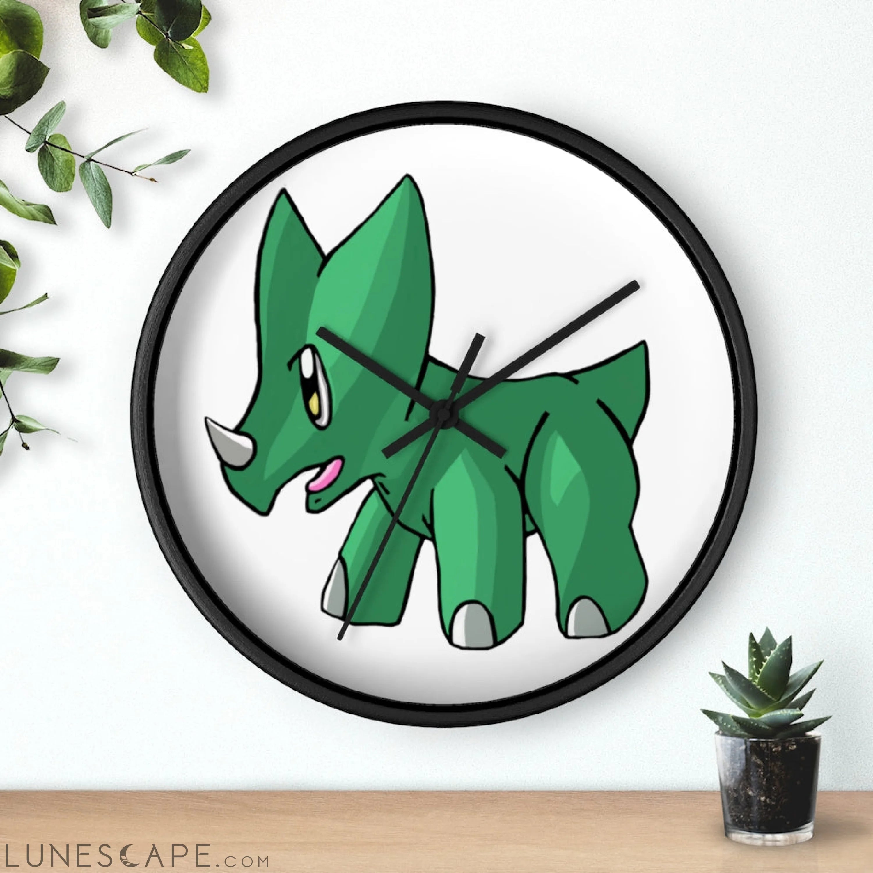 Treevetop Wall clock LUNESCAPE