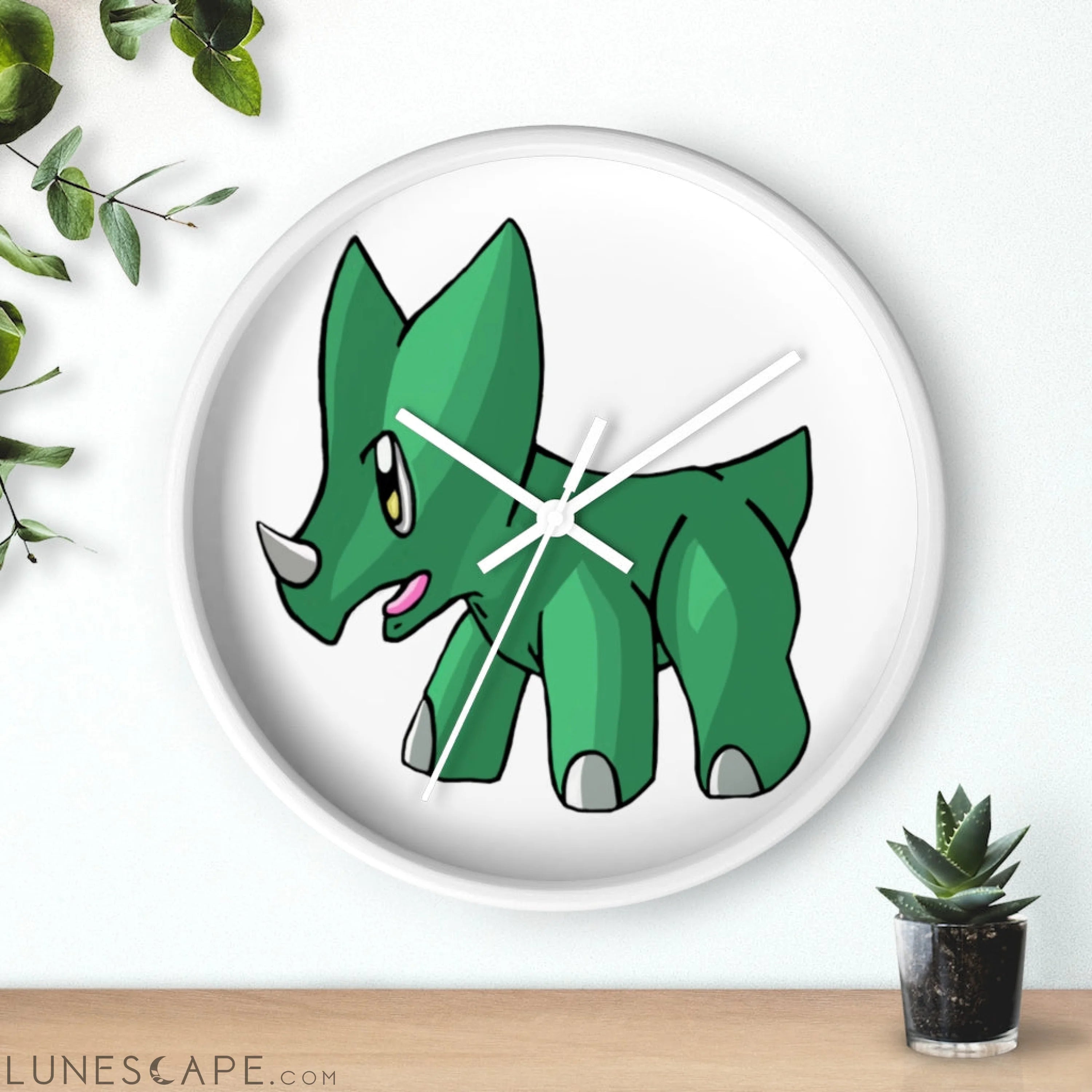 Treevetop Wall clock LUNESCAPE
