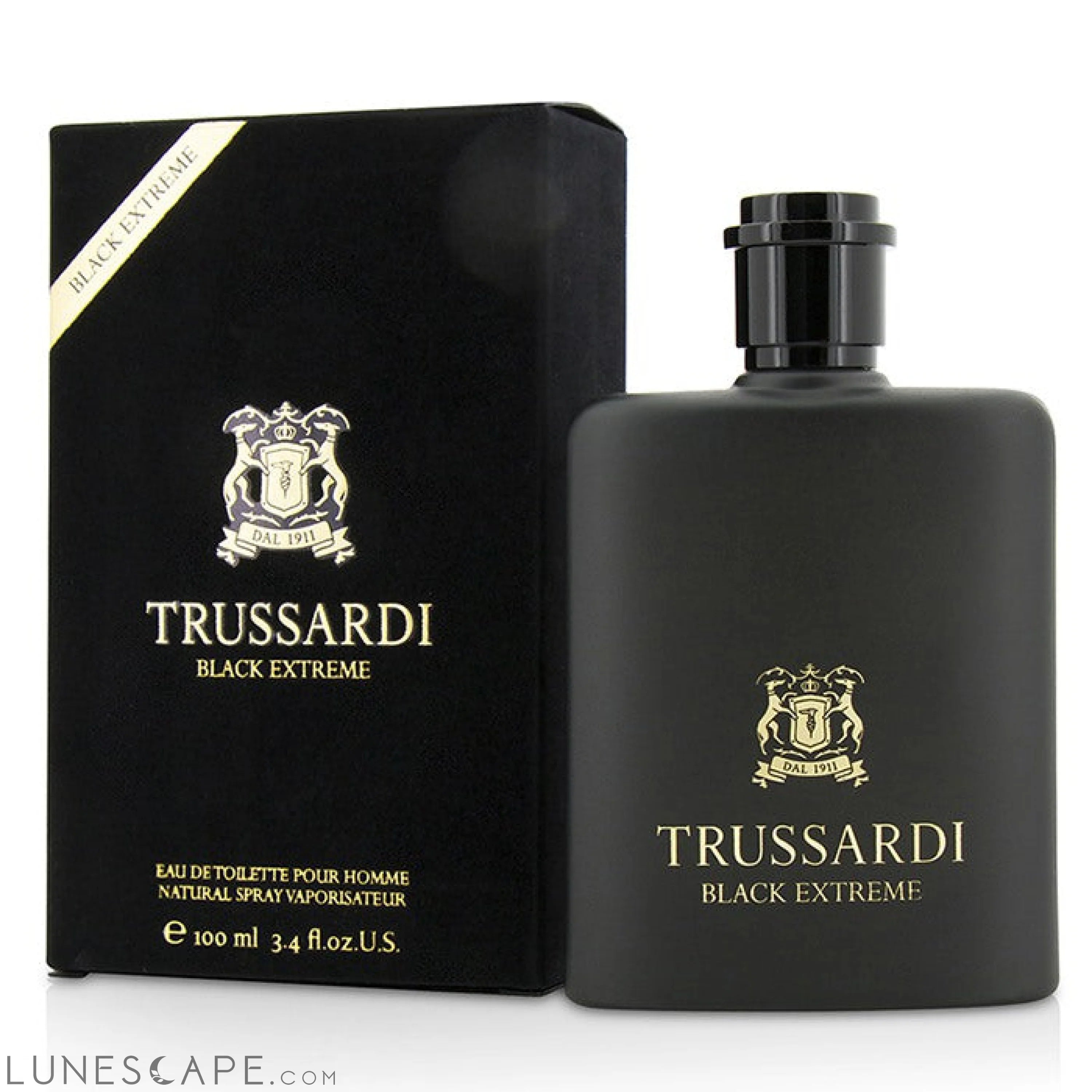 TRUSSARDI - Black Extreme Eau De Toilette Spray LUNESCAPE