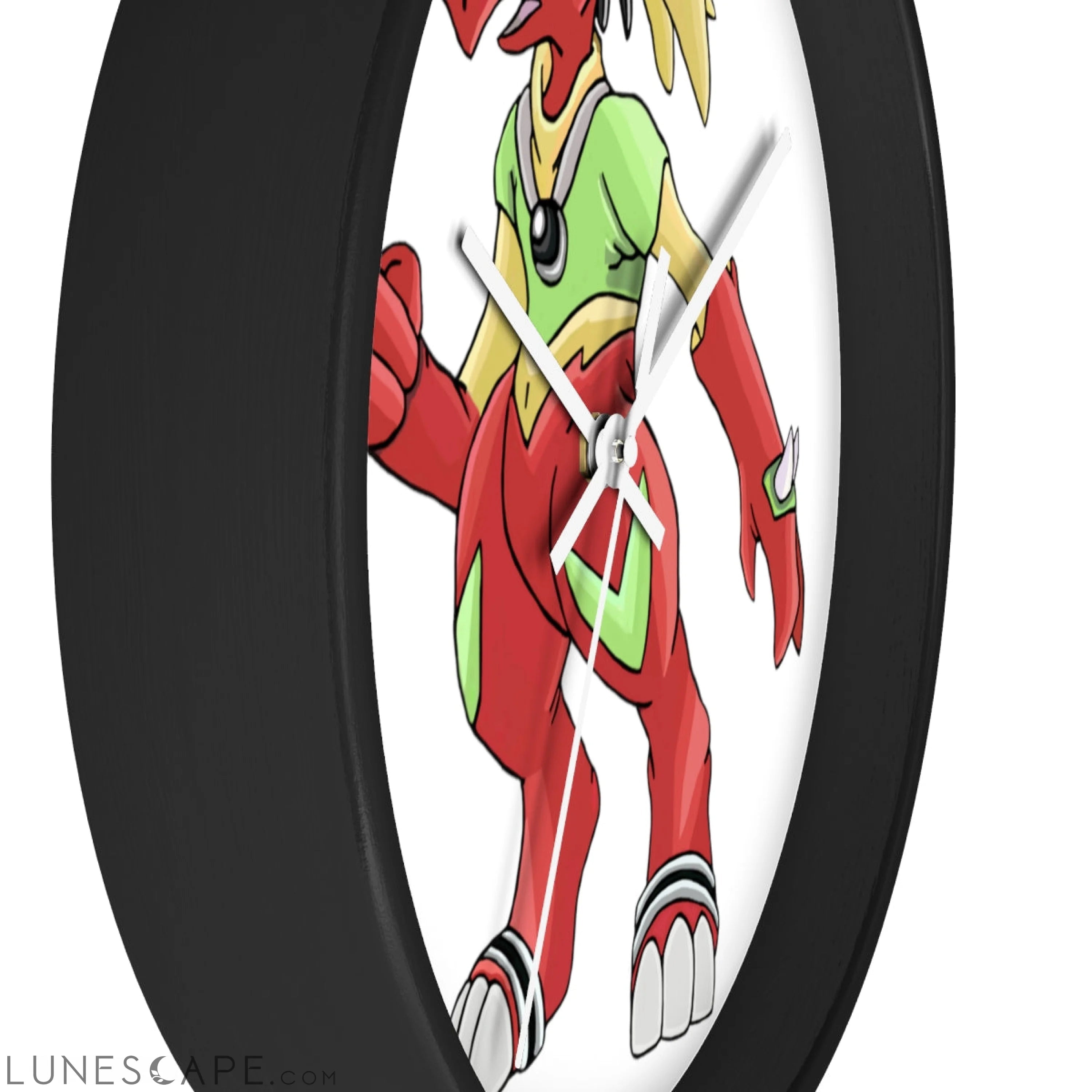 Tsostibird Wall clock LUNESCAPE