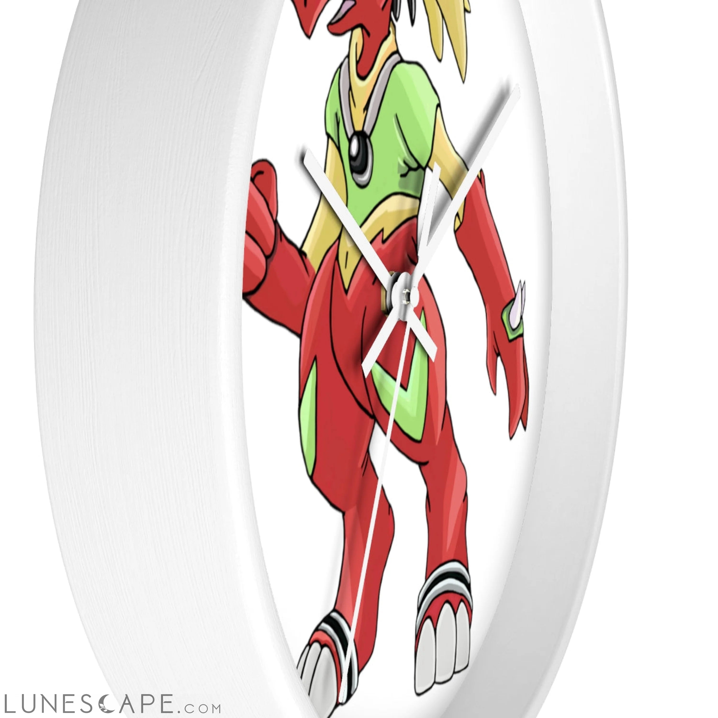 Tsostibird Wall clock LUNESCAPE