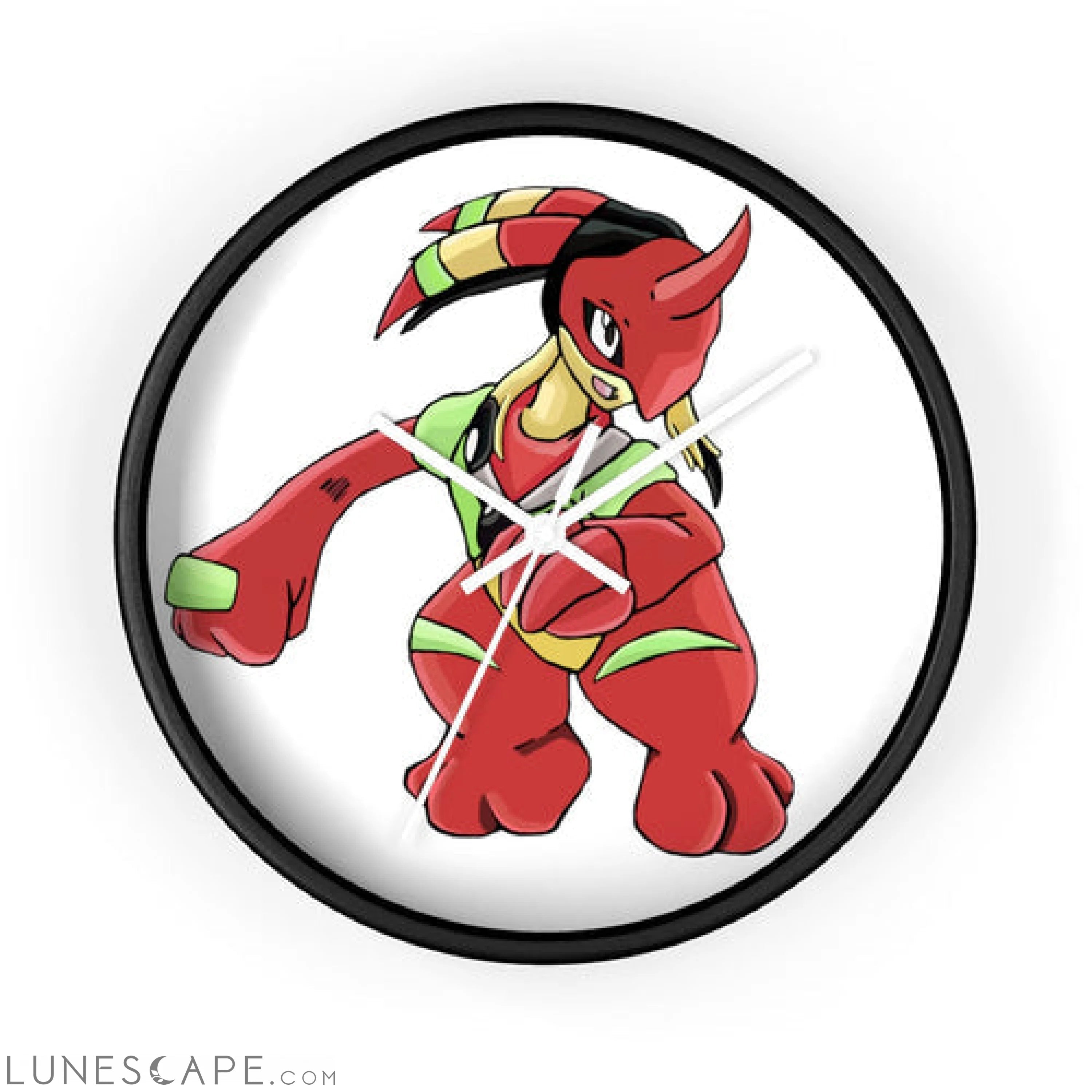 Tsostichan Wall clock LUNESCAPE