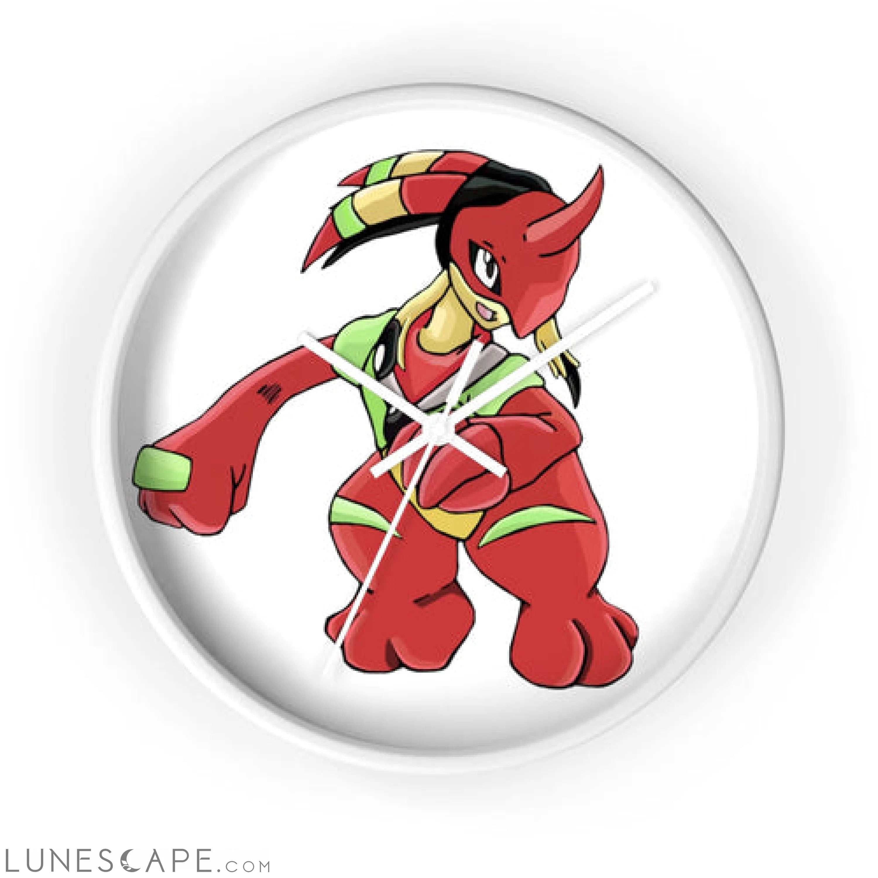 Tsostichan Wall clock LUNESCAPE