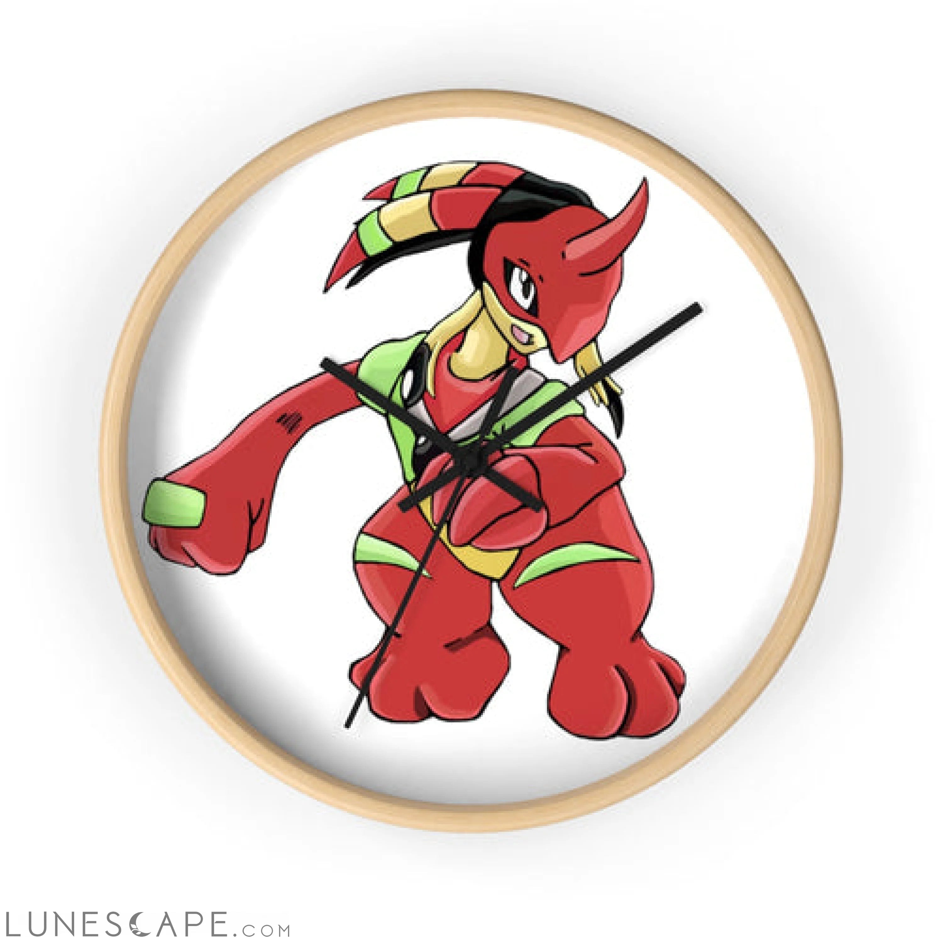 Tsostichan Wall clock LUNESCAPE