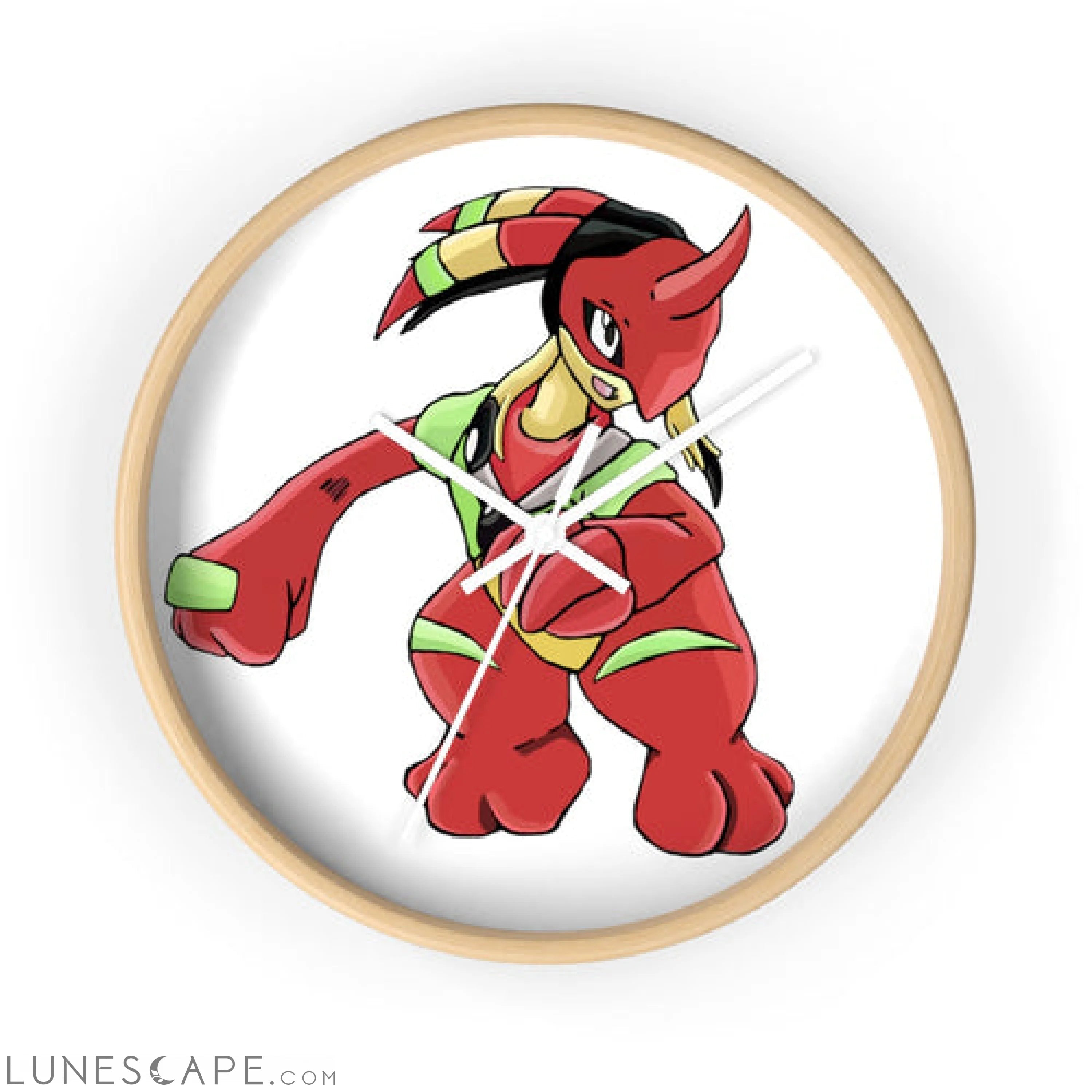 Tsostichan Wall clock LUNESCAPE