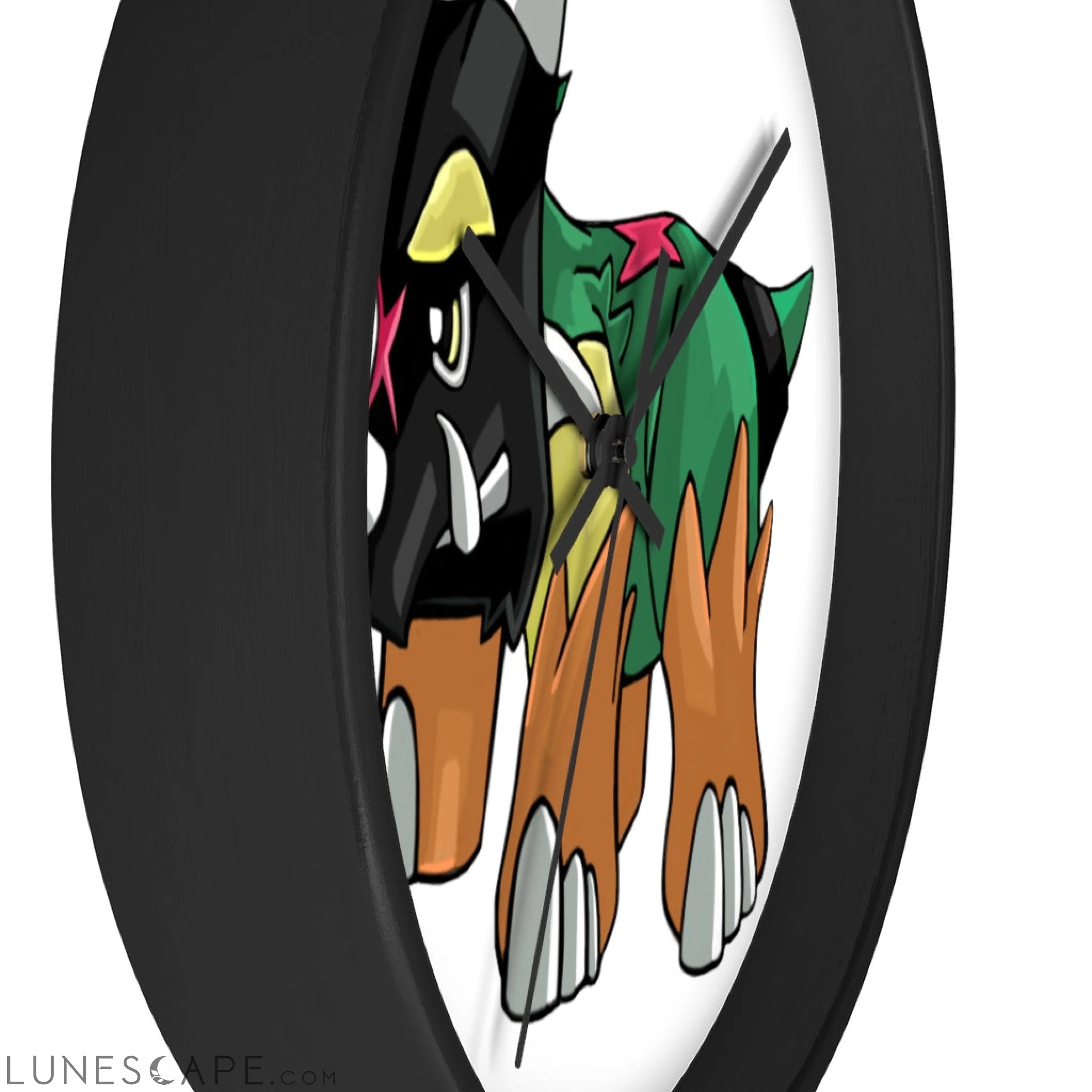 Turroxosaurus Wall clock LUNESCAPE
