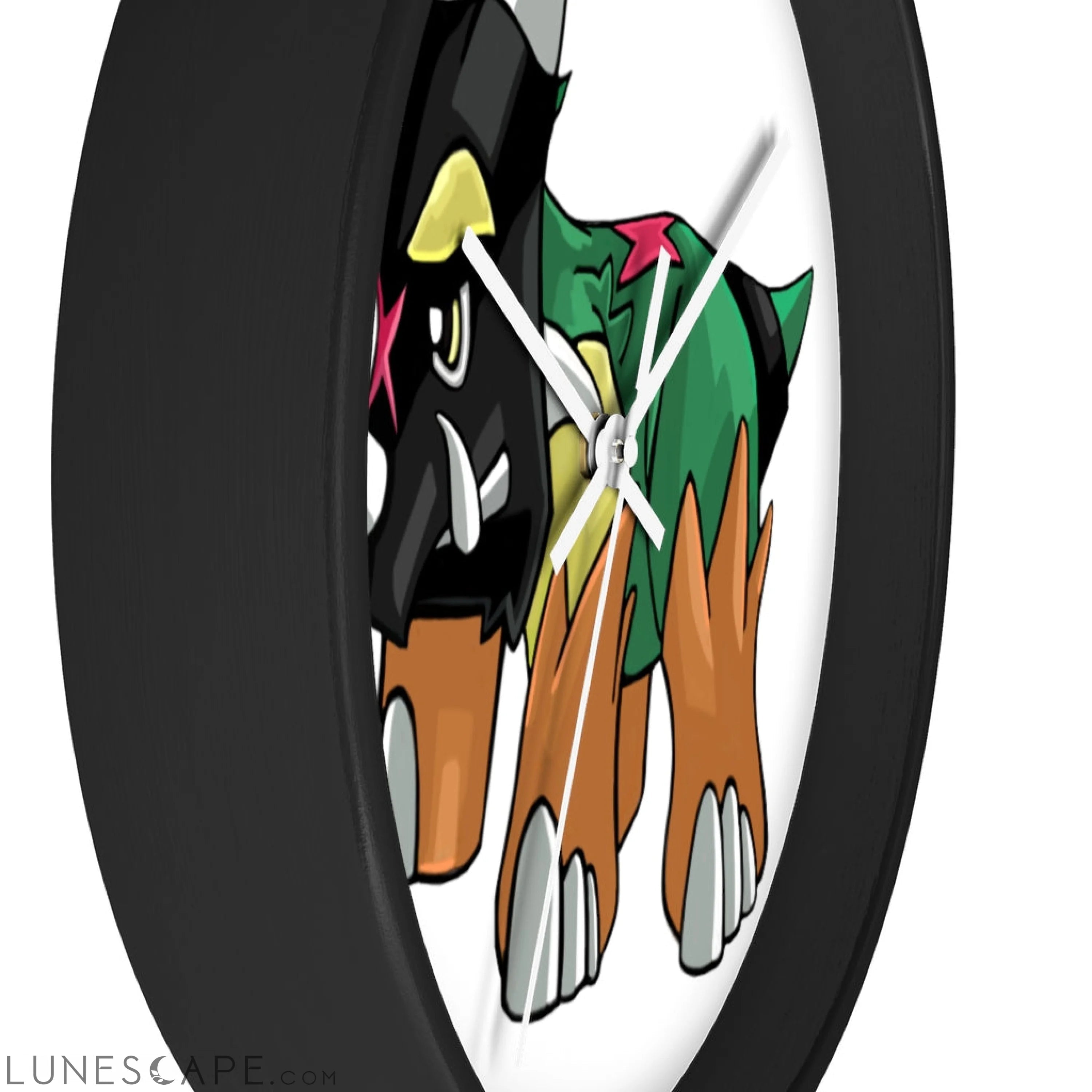 Turroxosaurus Wall clock LUNESCAPE