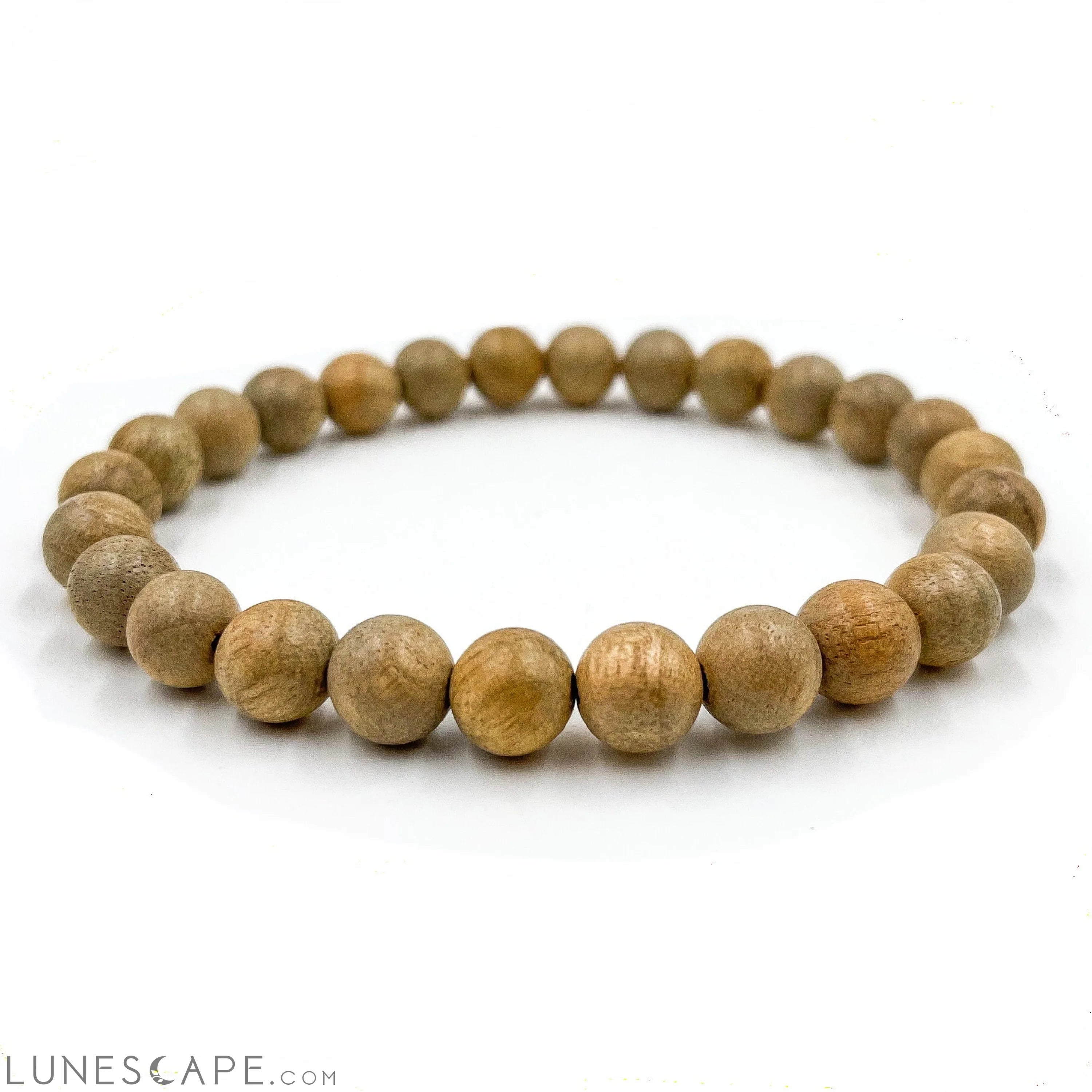 Union - Camphor Wood Mala Beaded Bracelet LUNESCAPE
