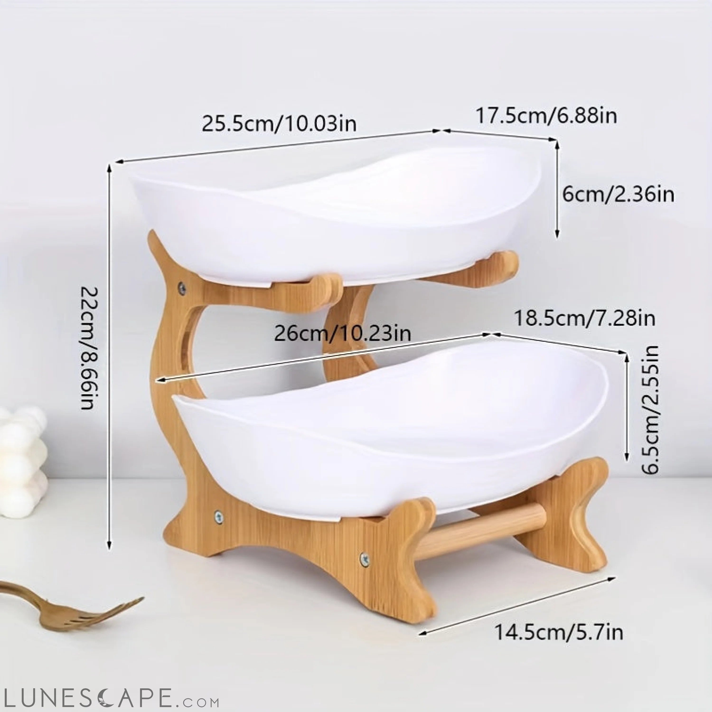 Versatile MultiTiered Fruit Bowl Set for Any Occasion LUNESCAPE