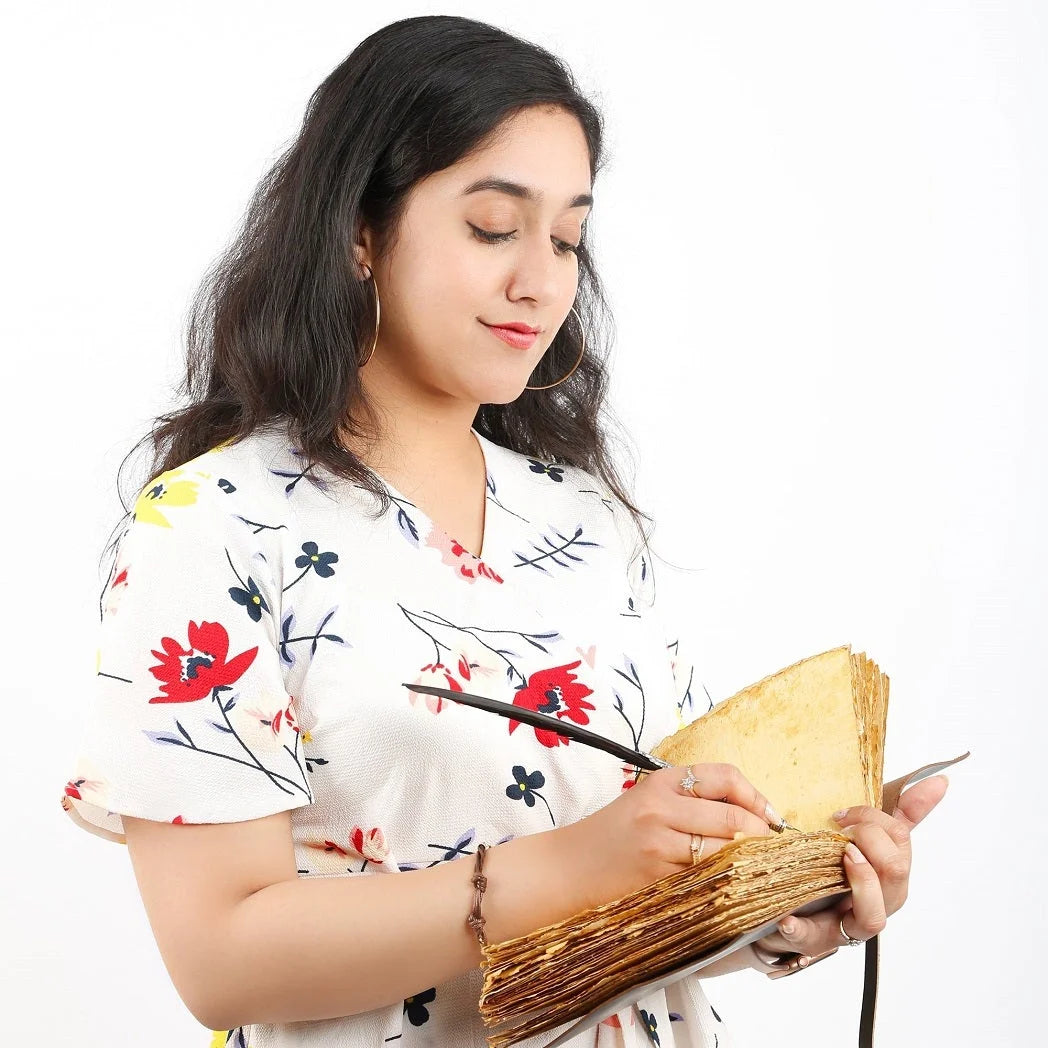 Vintage Leather Journal LUNESCAPE