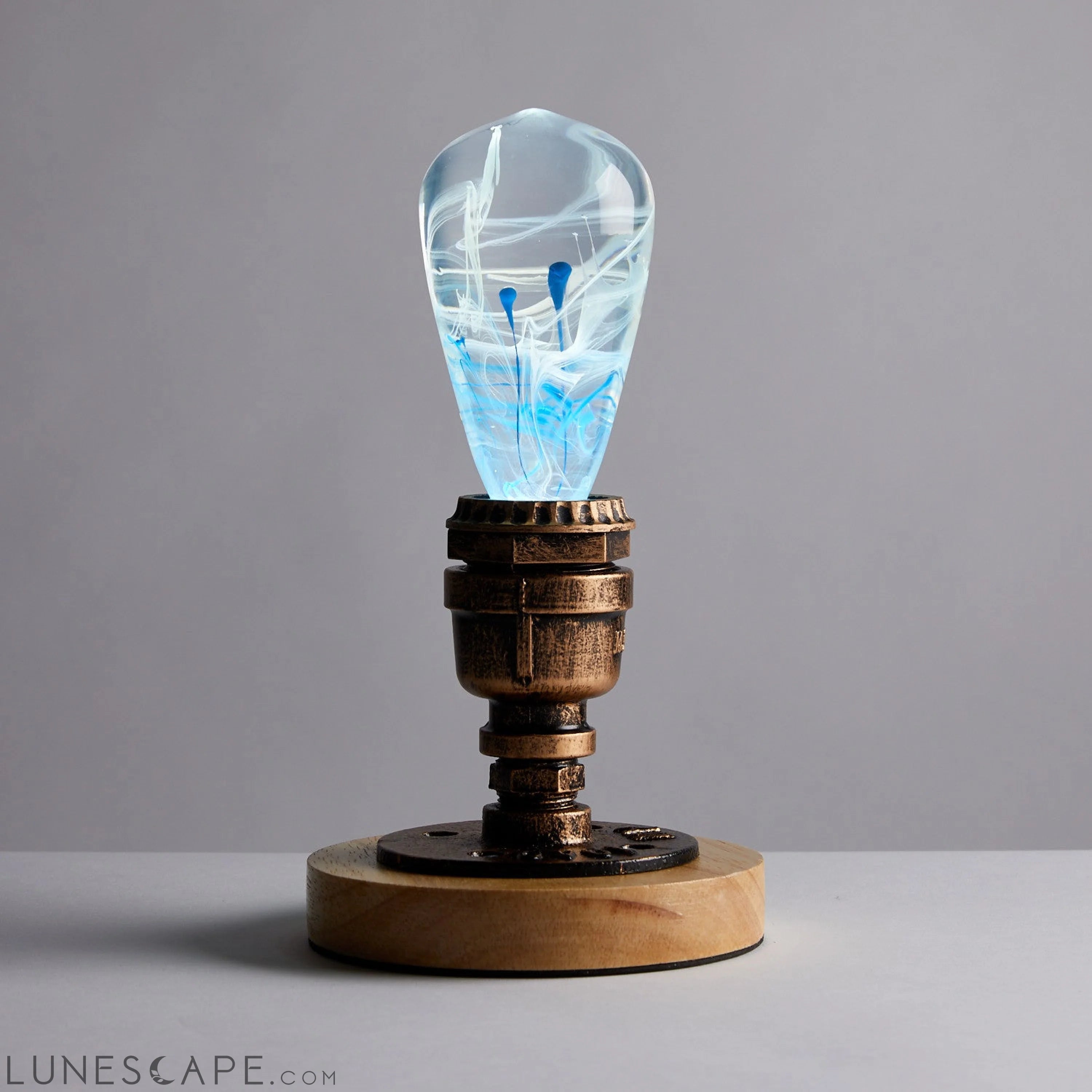 Vintage Retro Light Base LUNESCAPE