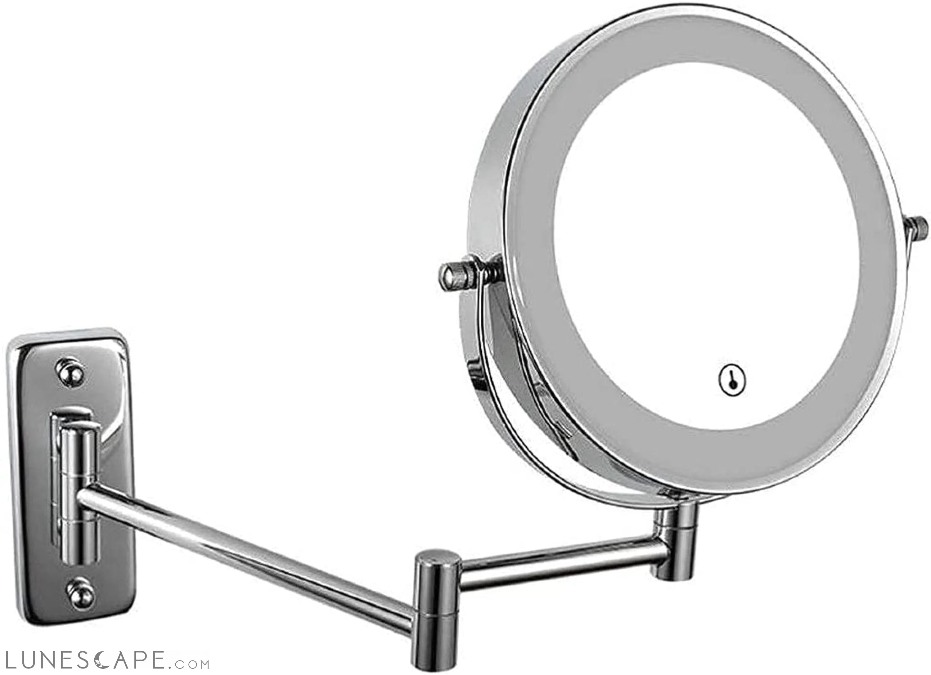 Wall-Mounted Charging LED Makeup Mirror LUNESCAPE