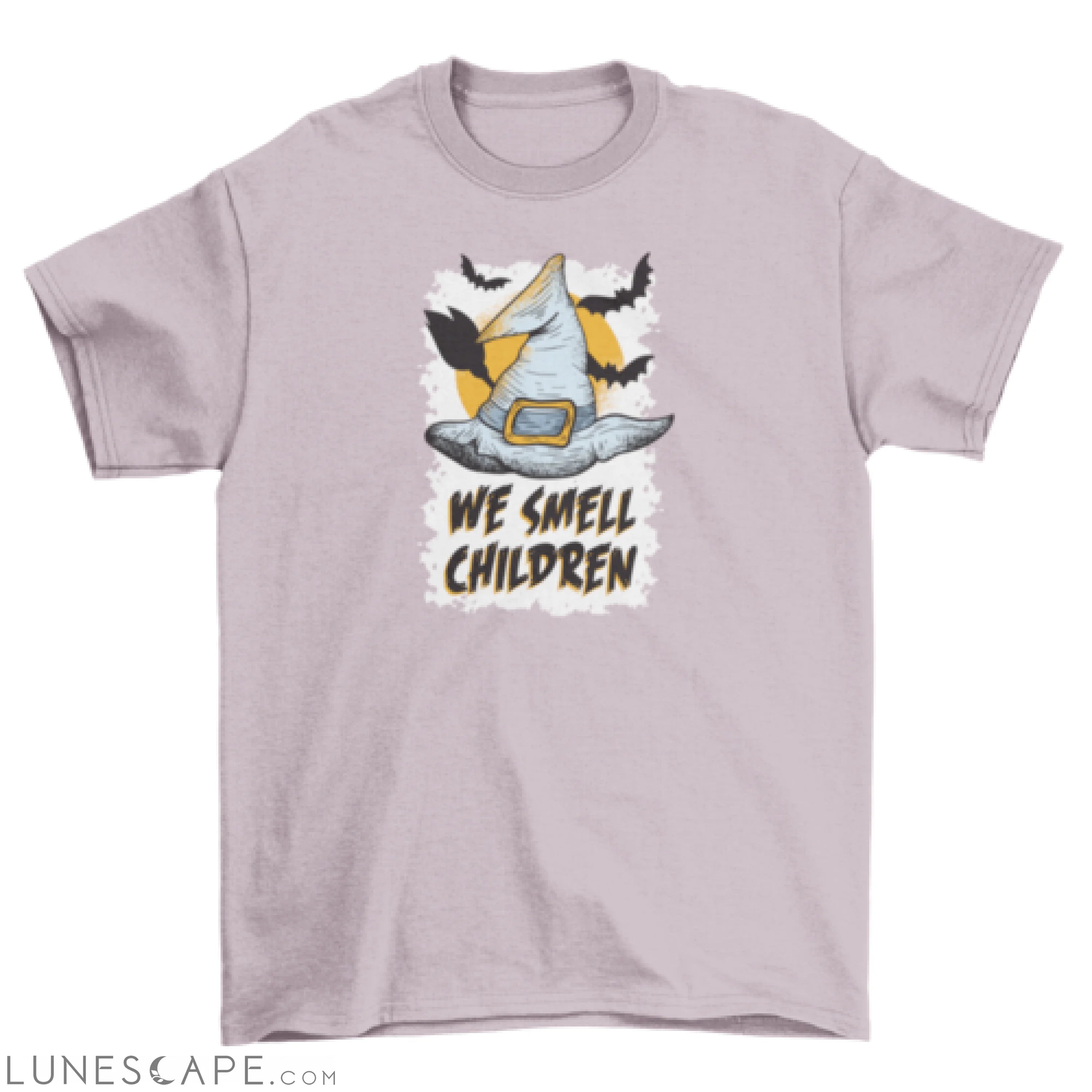 We smell children t-shirt design LUNESCAPE