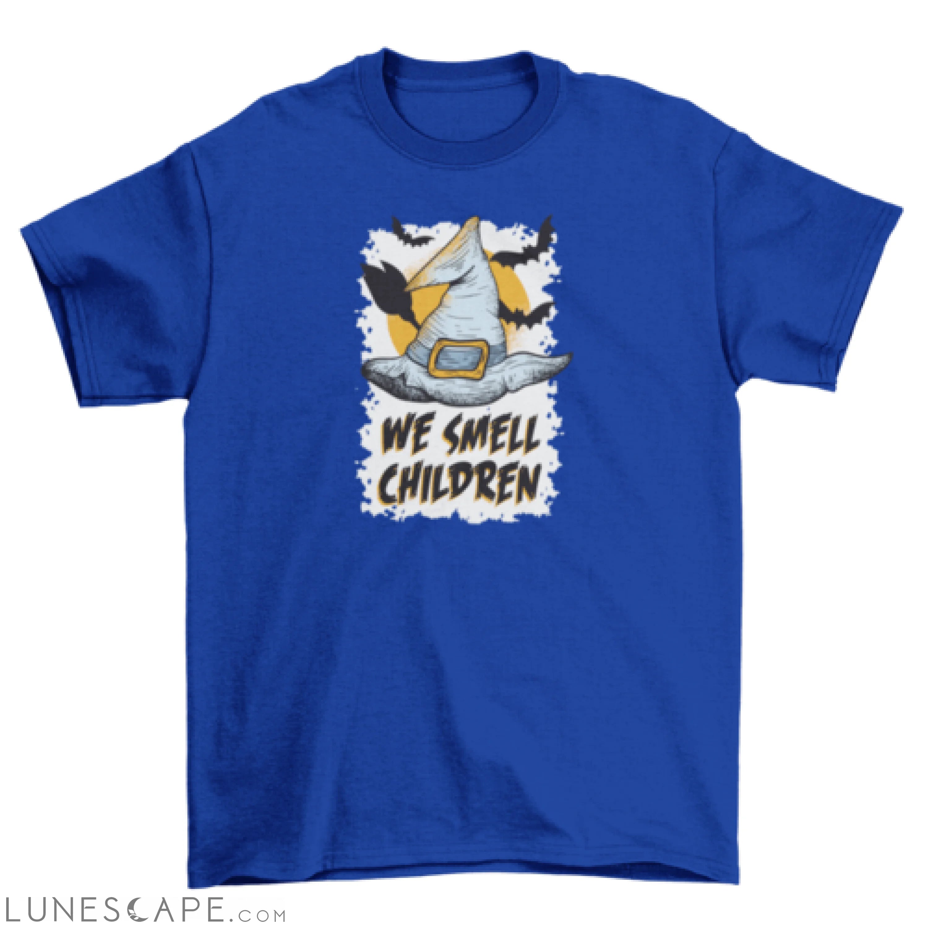 We smell children t-shirt design LUNESCAPE